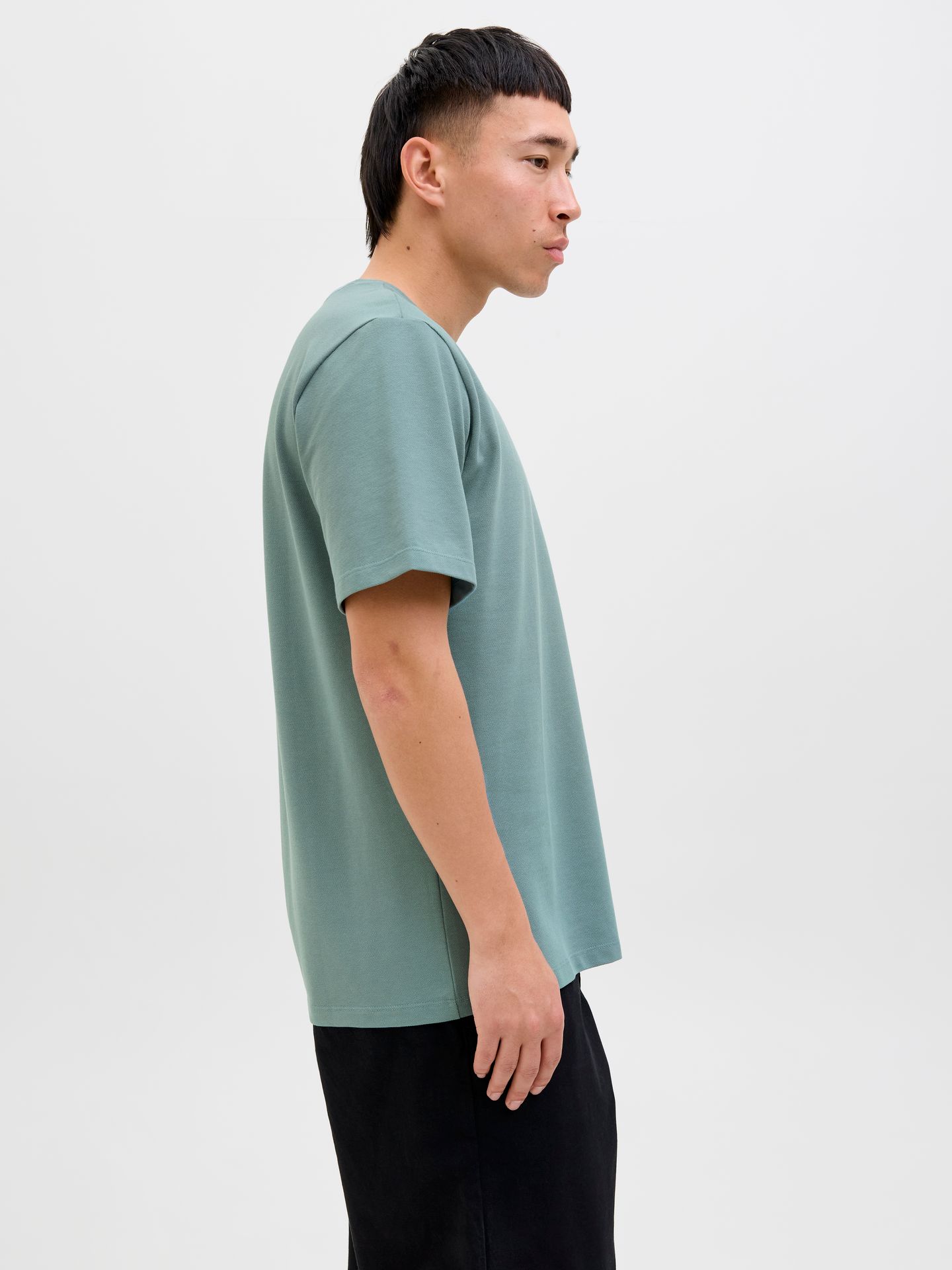 Jack & Jones JPRBLUHUG SS TEE Stormy Sea 2900156183047