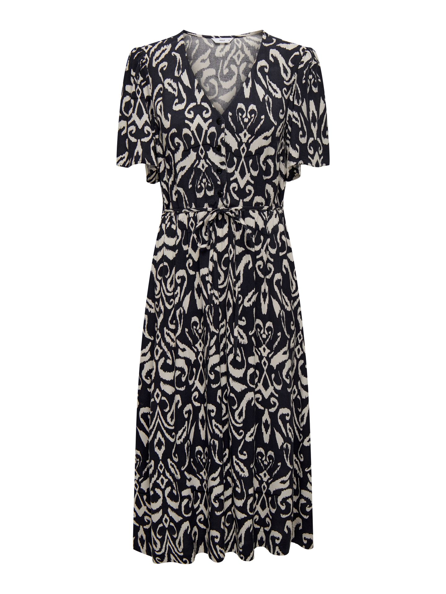 Only ONLHALIA LIFE S/S MIDI DRESS WVN NO Night Sky/MALENE GRAPHIC 2900156203011