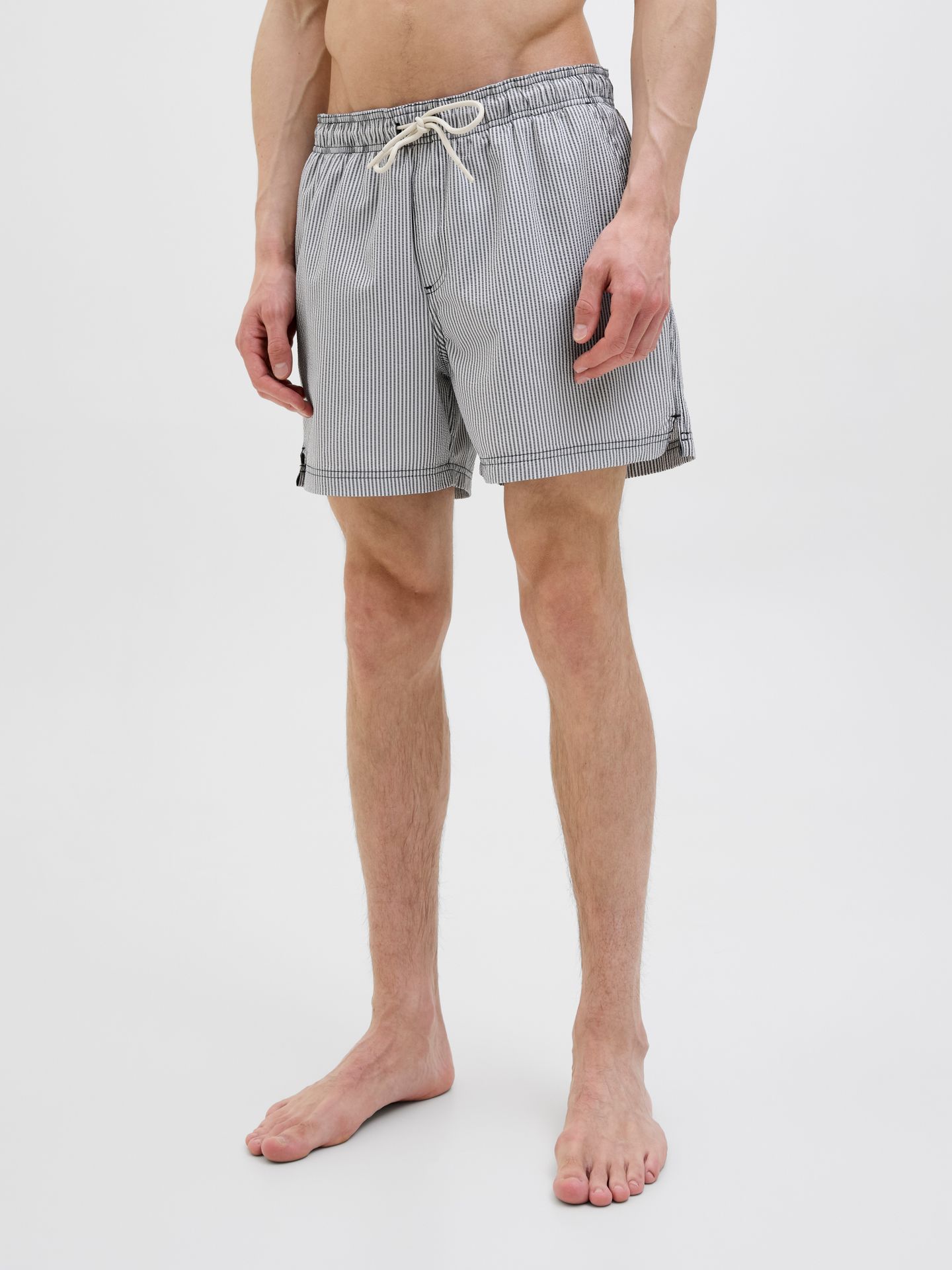 Jack & Jones JPSTMAUI JJSWIM SEERSUCKER AKM  SN Navy Blazer 00113097-EKA26011400000253