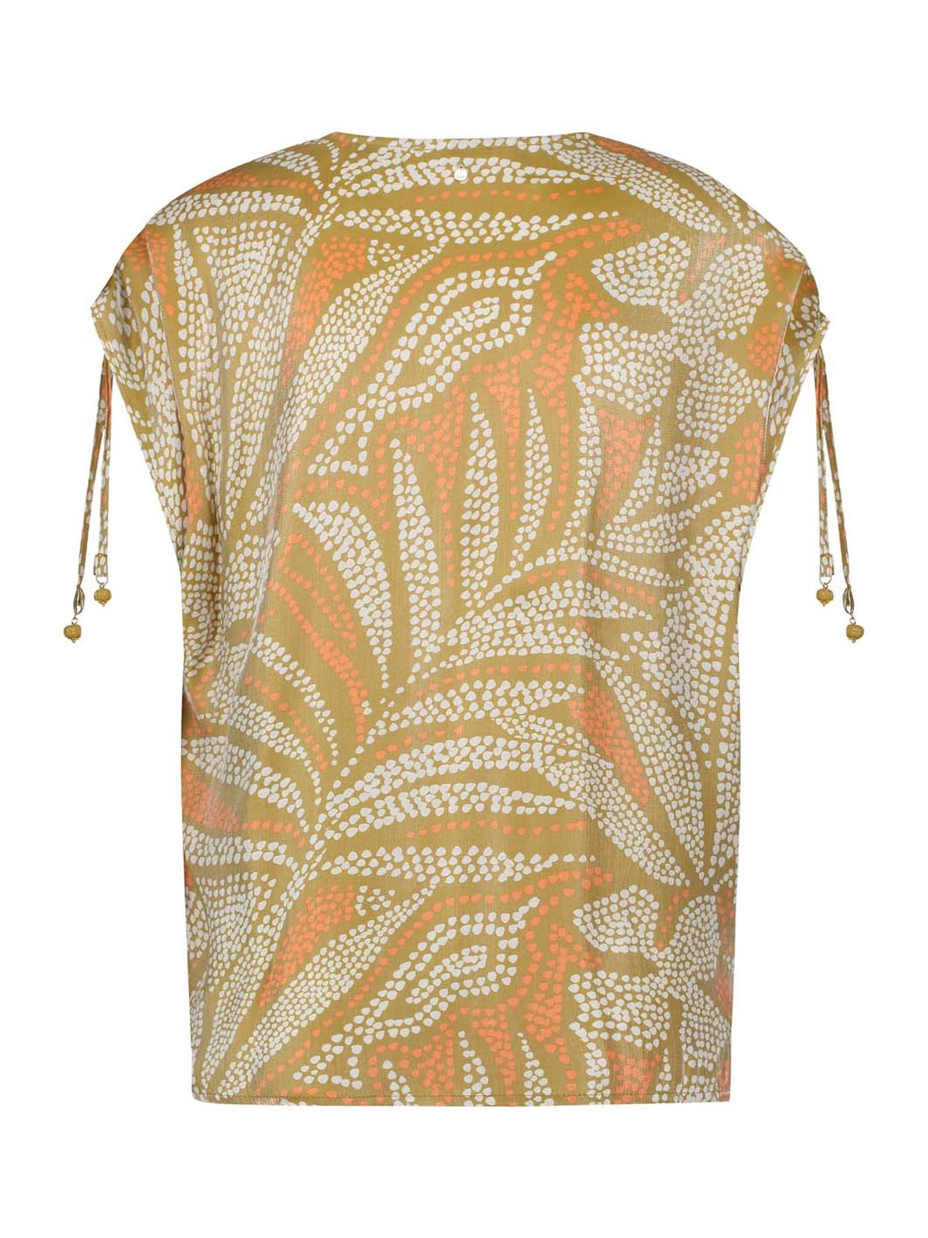 Tramontana Blouse Summer Safari Print Bronze 099996 2900156214031