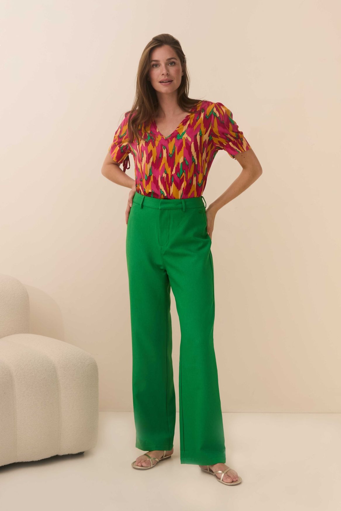 Lofty Manner Blouse Imani 810 multi color print 2900156238037