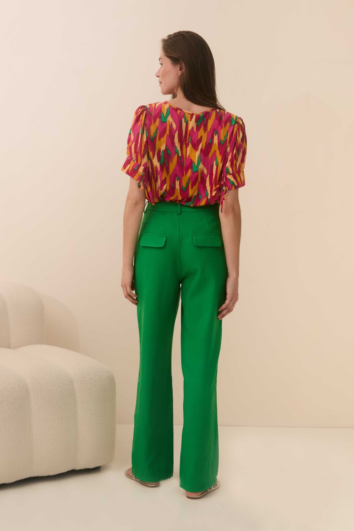 Lofty Manner Blouse Imani 810 multi color print 2900156238037