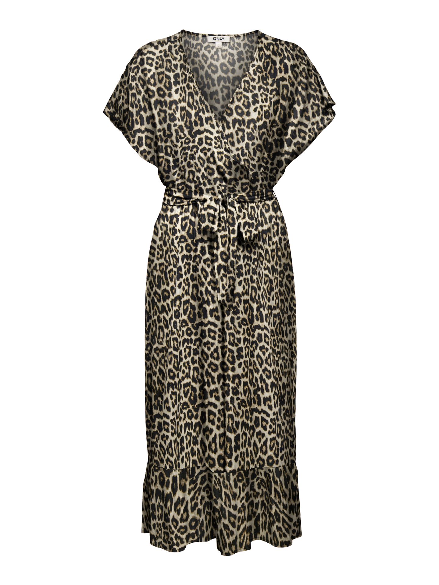 Only ONLZILLA ADELE LIFE SS LONG DRESS W Black/CLARA LEO 00113138-EKA26011400000200