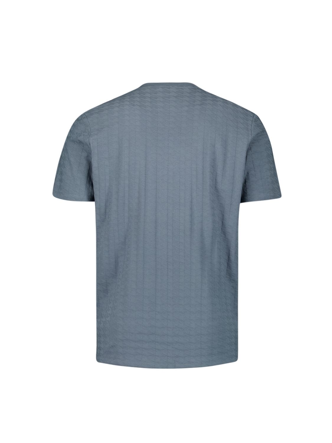 No Excess T-Shirt Crewneck Solid Relief Jacquard 137 washed blue 2900156297065 No Excess T-Shirt Crewneck Solid Relief Jacquard 137 washed blue 2900156297065