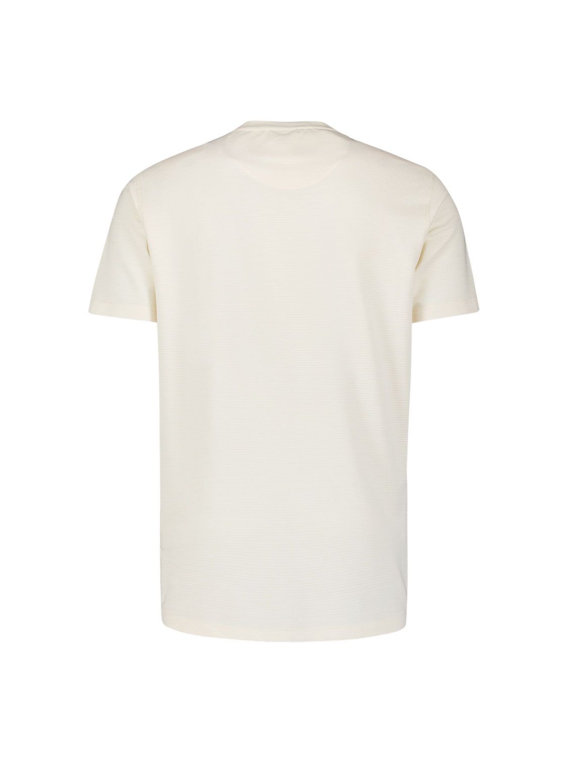 No Excess T-Shirt Crewneck Solid Relief Knit 011 offwhite 2900156300086