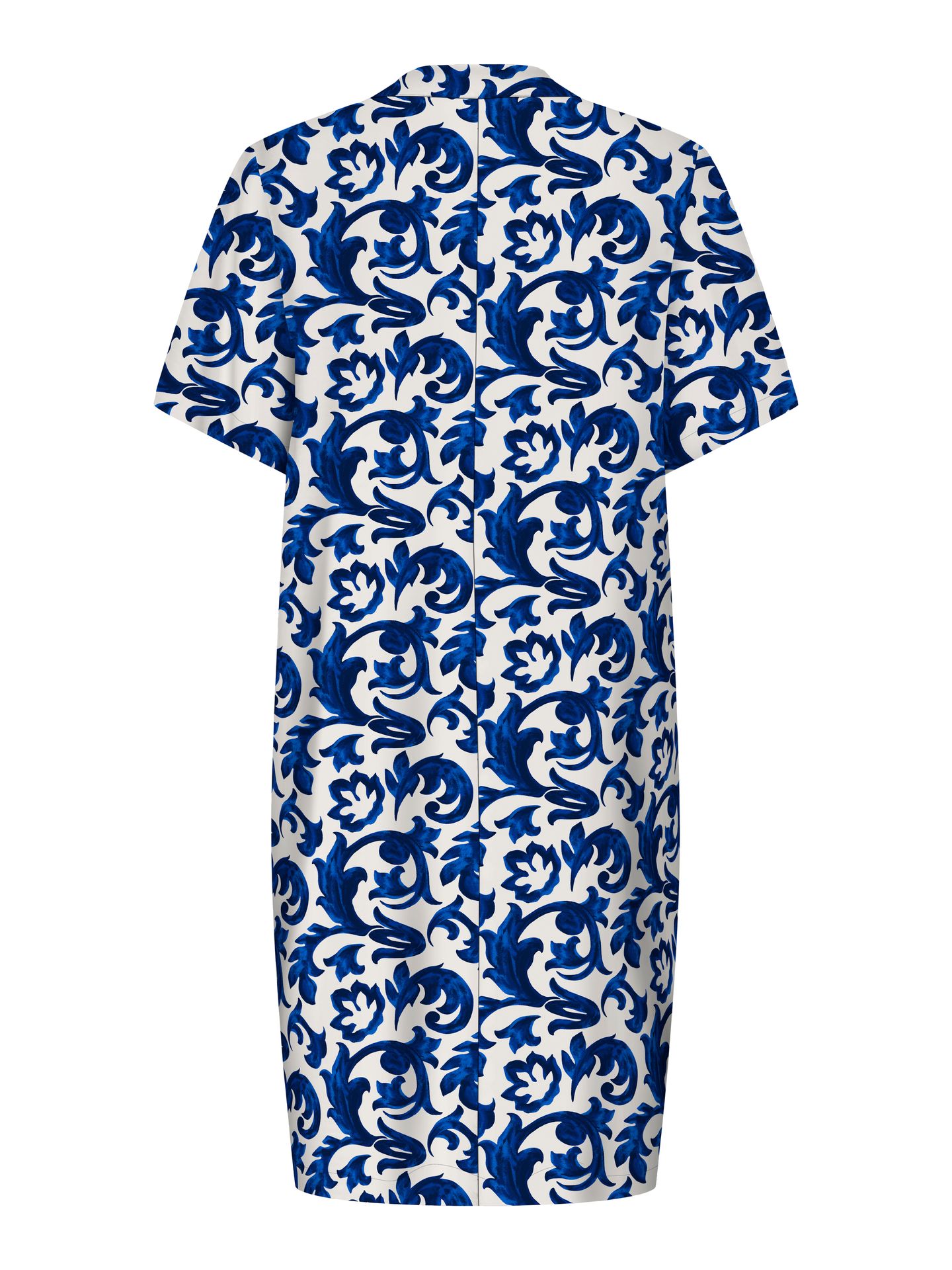 Only ONLSUSI LIFE SS V-NECK TUNIC DRESS Beacon Blue/ORNAMENTS 2900156309010