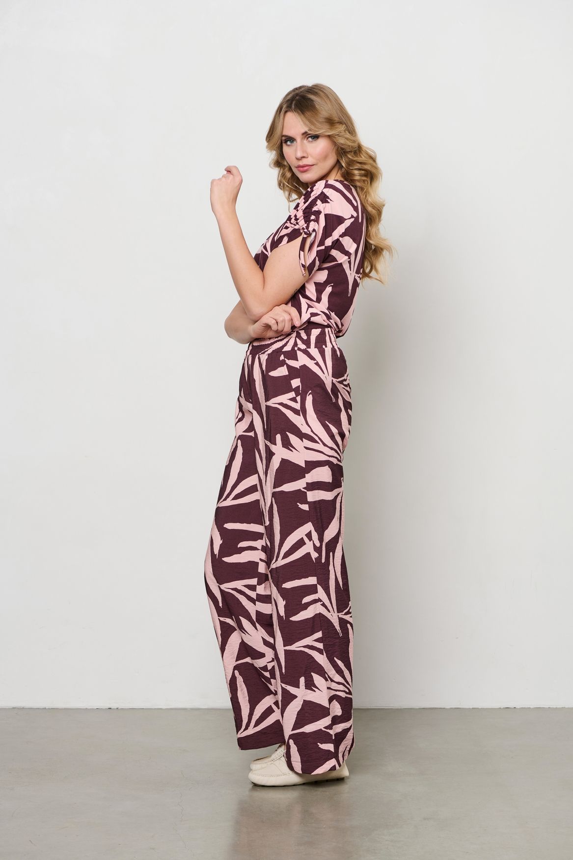 &Co Woman VIANA LEAF 53105 pa-aubergine multi 2900156332087