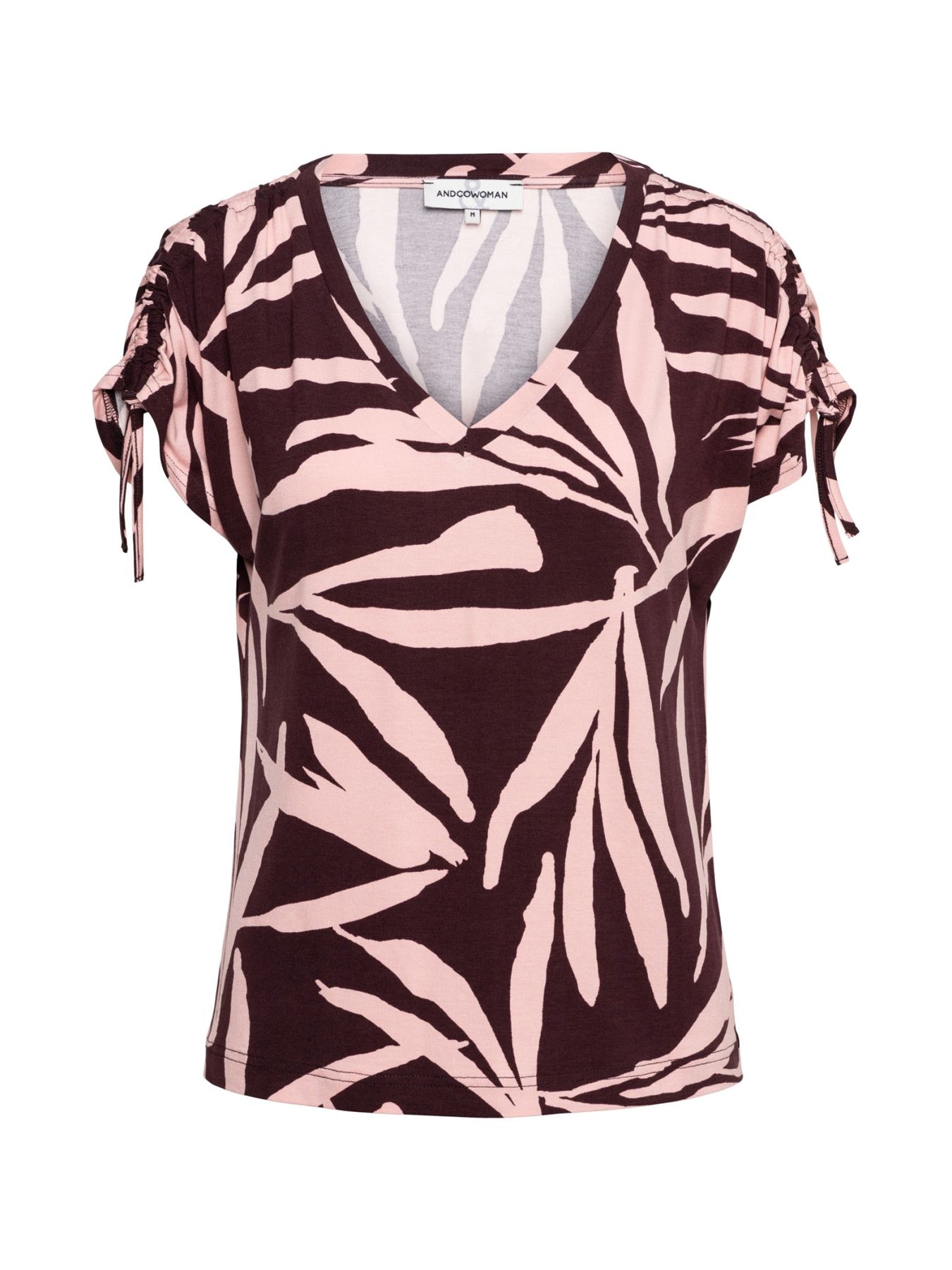 &Co Woman VIANA LEAF 53105 pa-aubergine multi 2900156332087