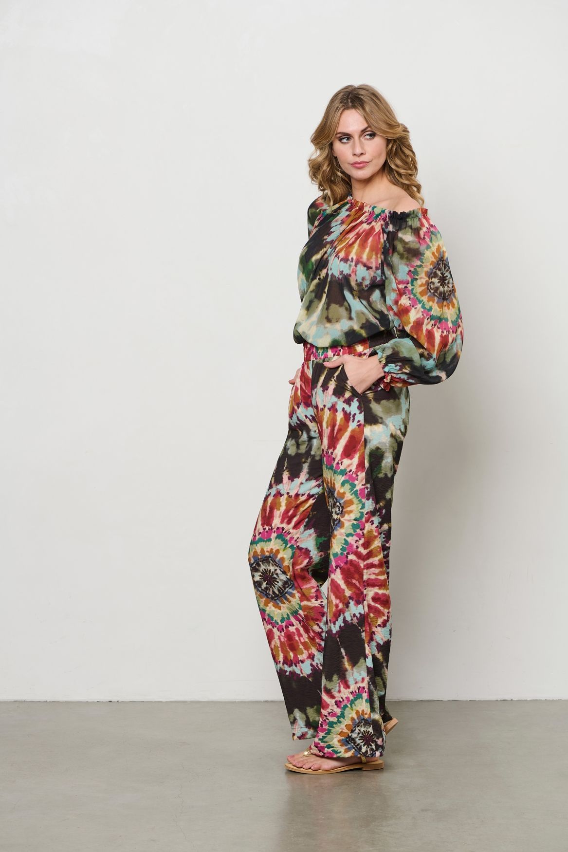 &Co Woman NADINE TIE-DYE 53096 n-green multi 2900156335040