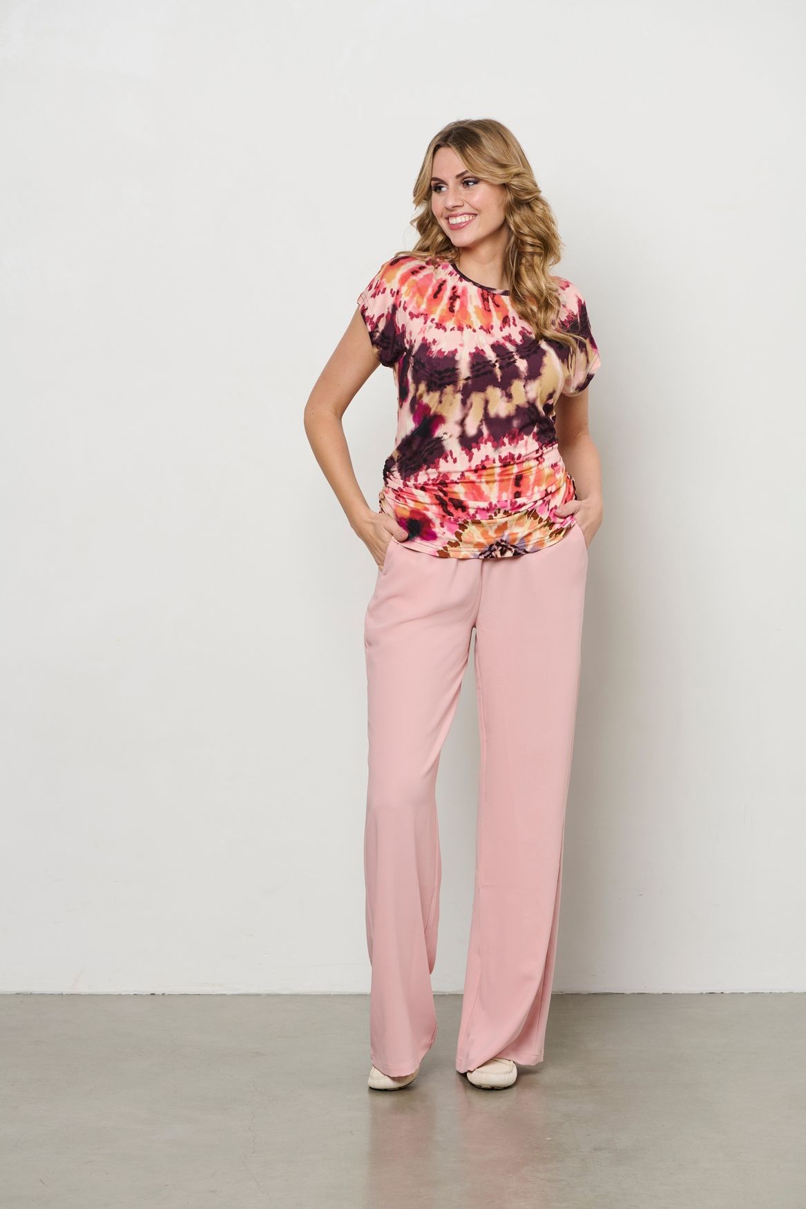 &Co Woman VINEETA TIE-DYE 53086 ps-soft pink multi 2900156337044