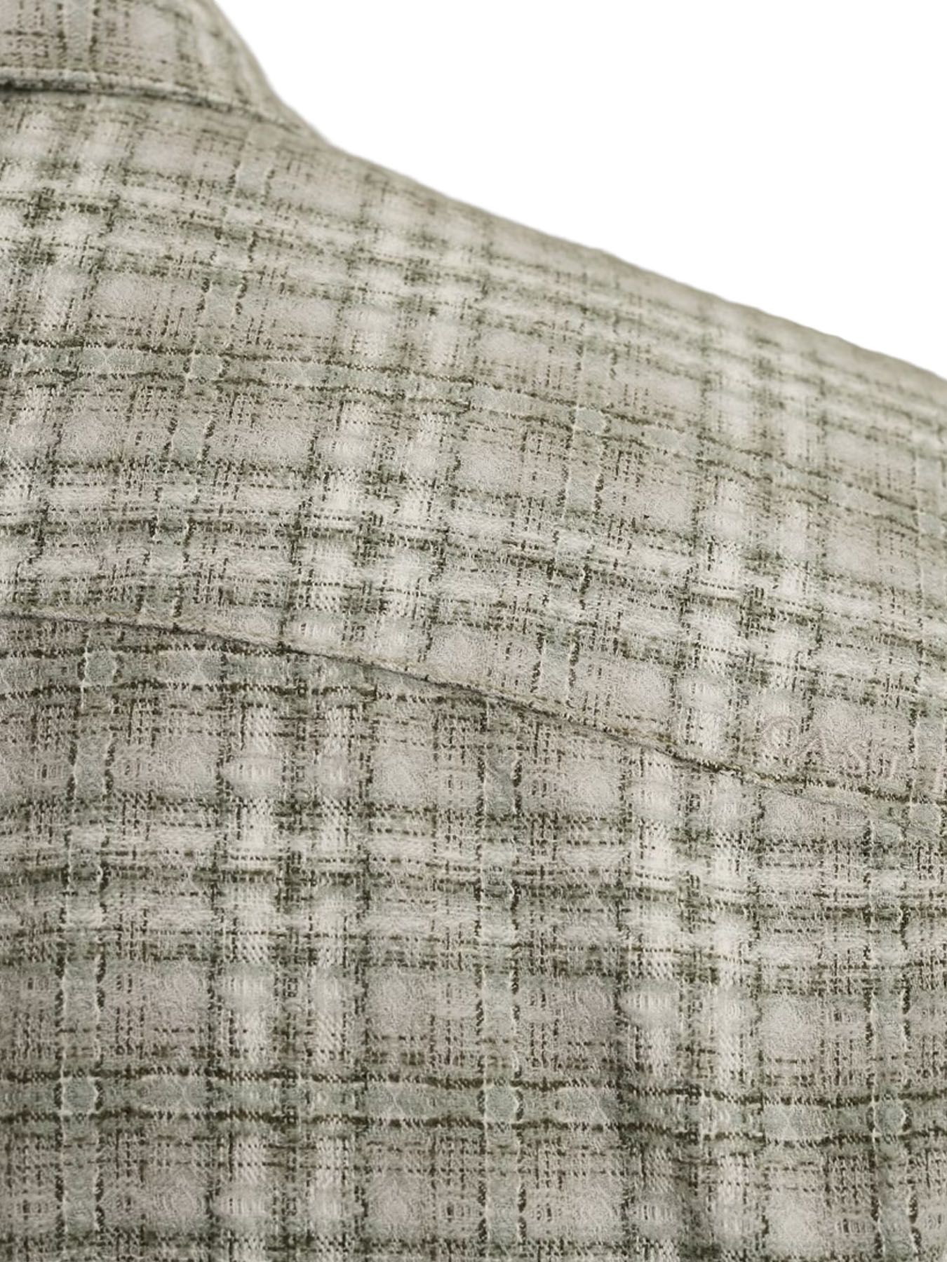 Cast Iron LONG SLEEVE SHIRT Dobby yarn dyed Drizzle 2900156346046