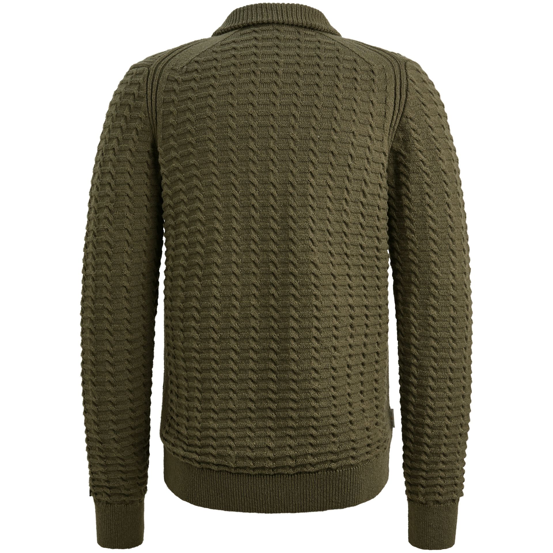 Cast Iron Half zip collar cotton boucle Kambaba 2900156349030