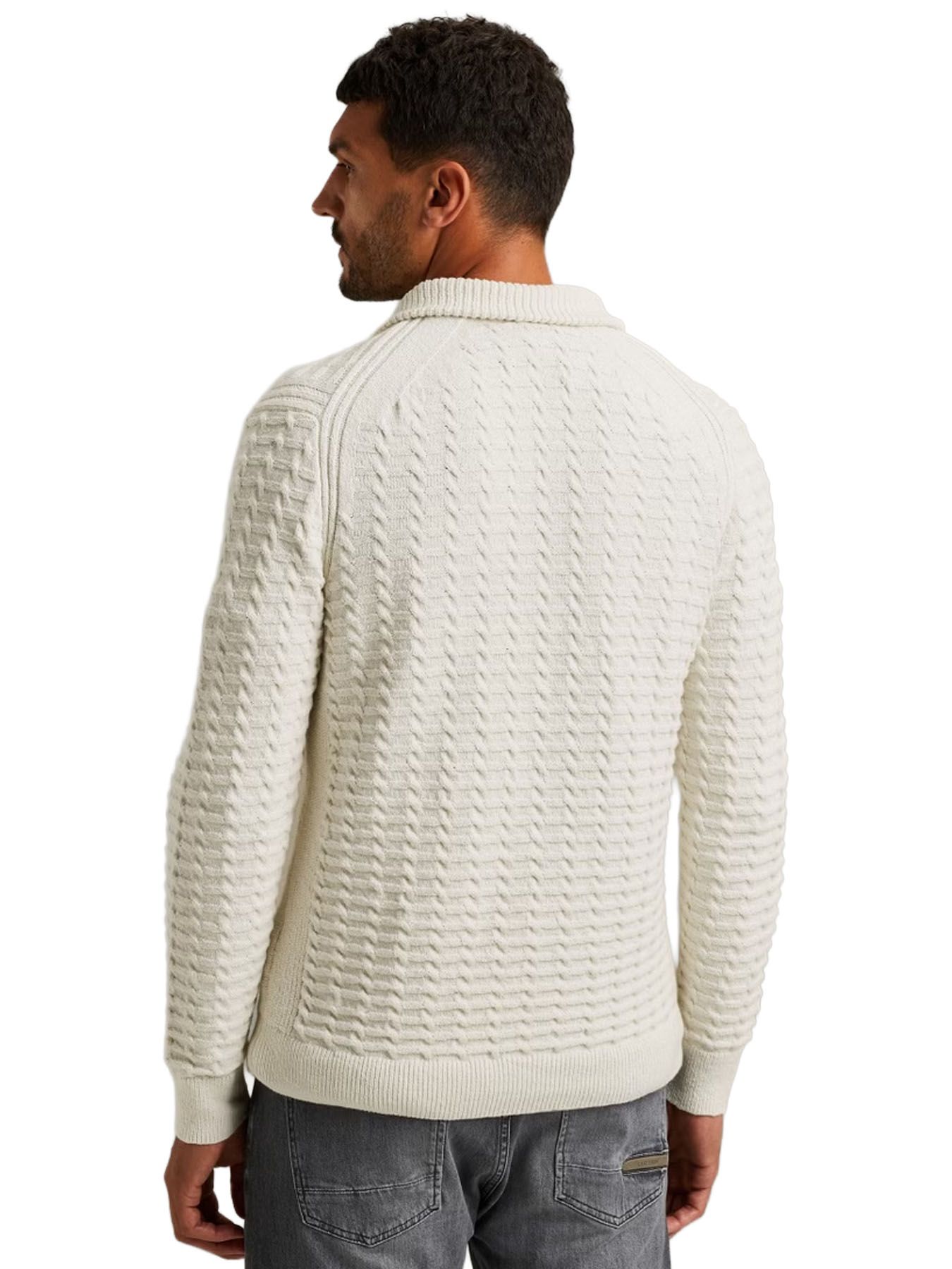 Cast Iron Half zip collar cotton boucle 9001 2900156348033