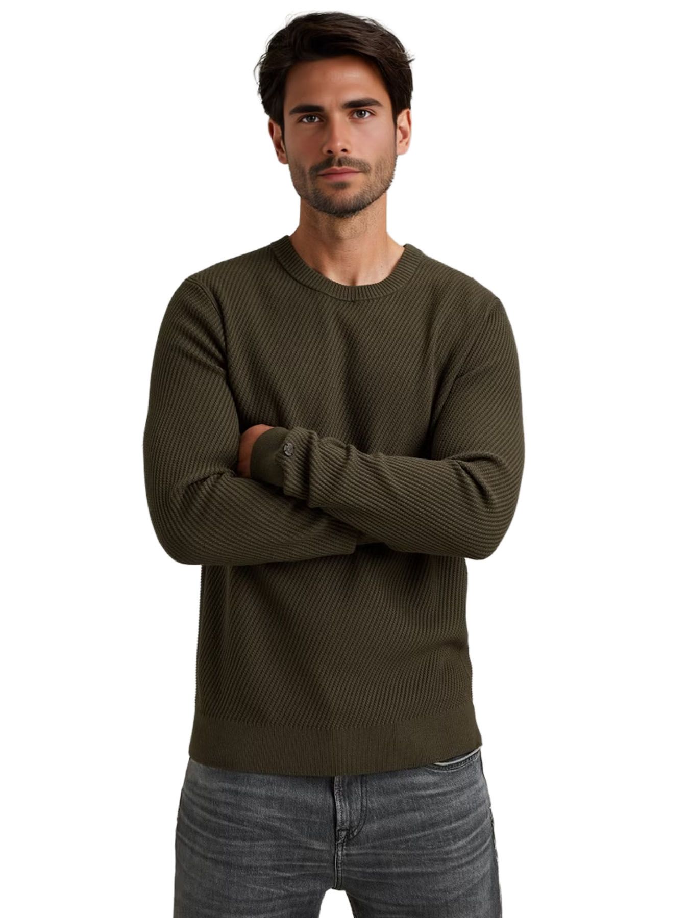 Cast Iron Crewneck soft blend Kambaba 2900156351026