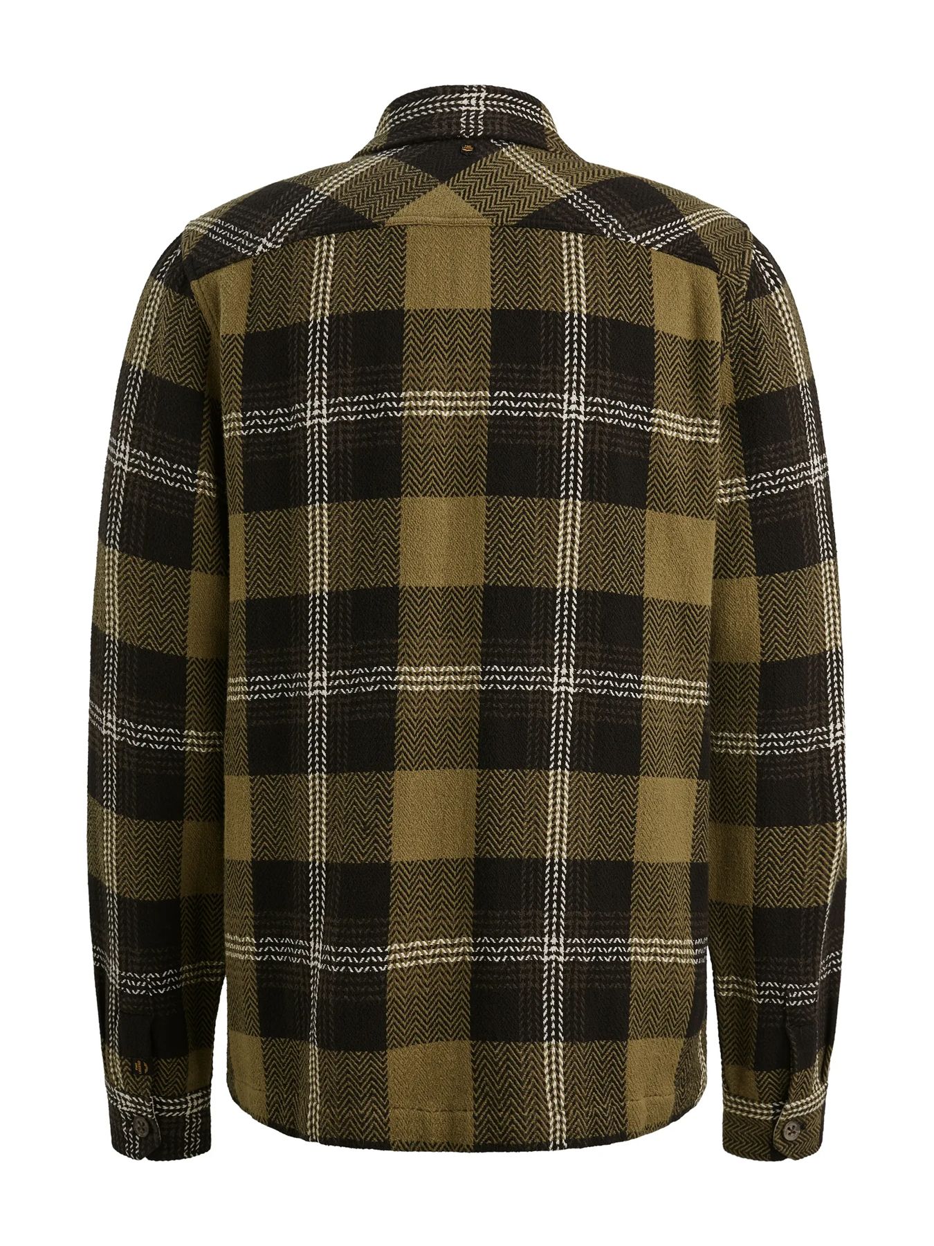 Pme Legend LONG SLEEVE SHIRT yarn dye check Dusky Green 2900156365030