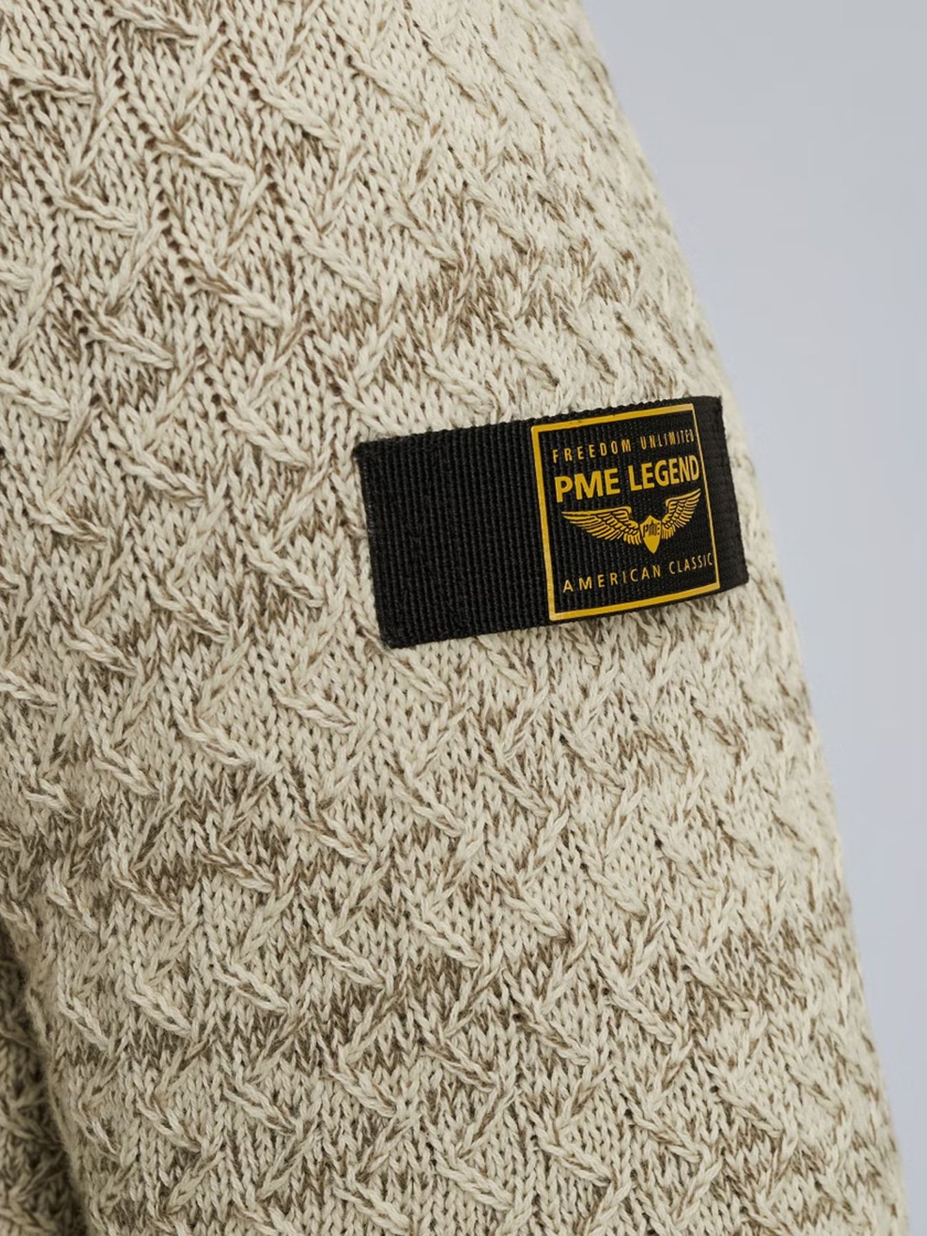 Pme Legend R-neck mouline structure Bone White 2900156370041