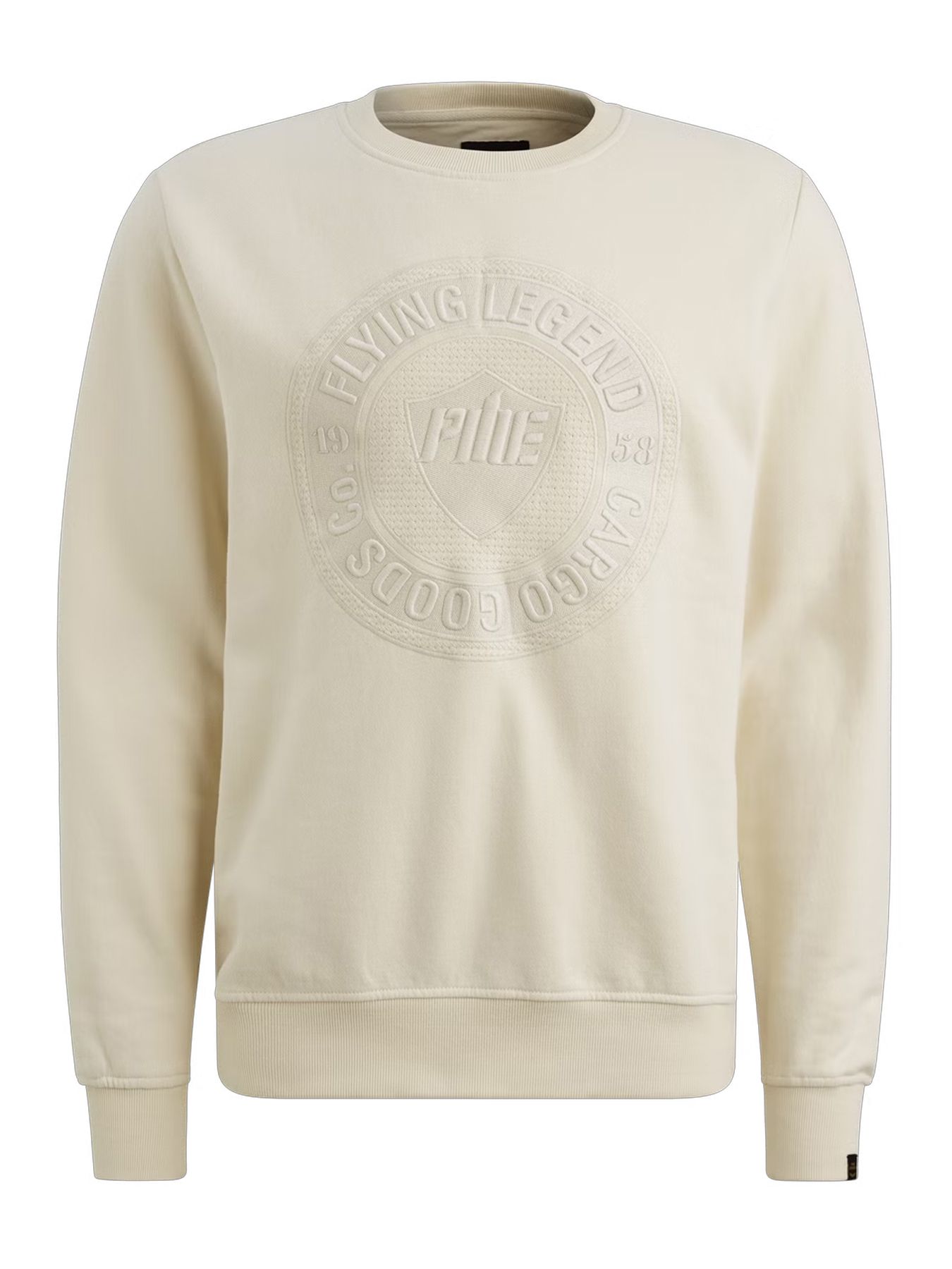 Pme Legend Crewneck dry terry Bone White 2900156372021