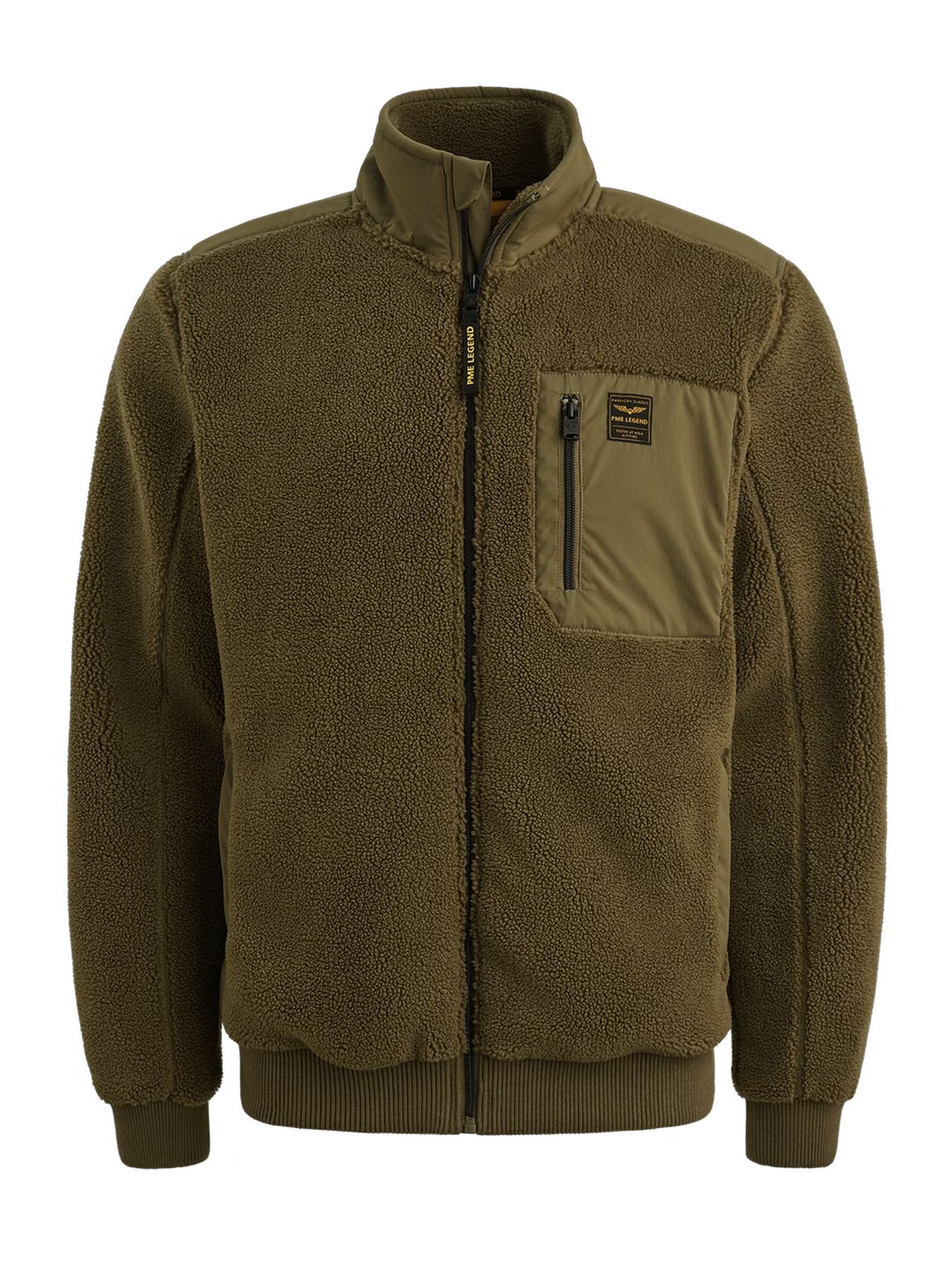 Pme Legend Zip jacket sherpa Dusky Green 2900156376050