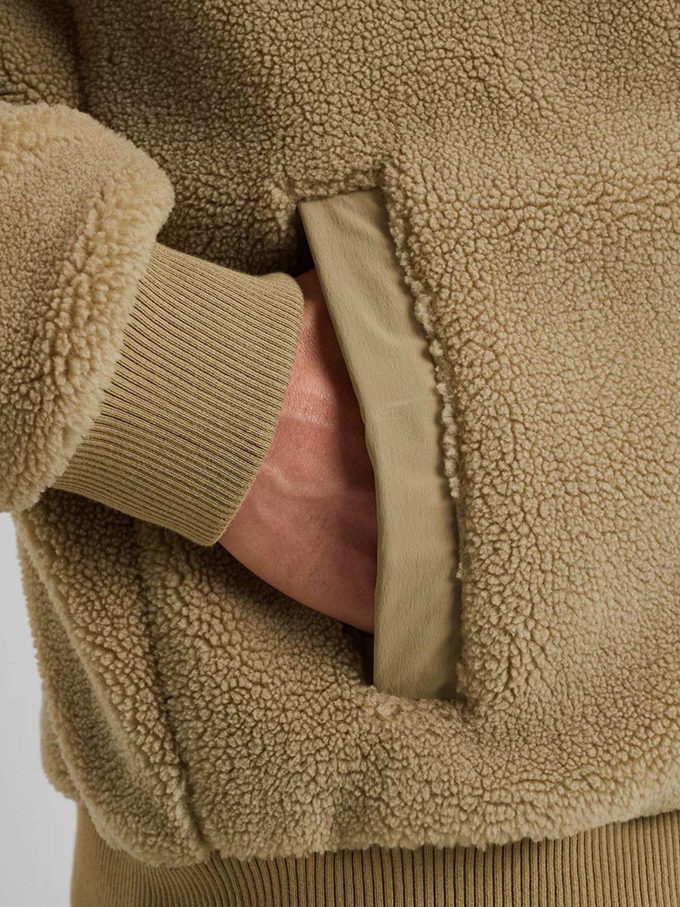 Pme Legend Zip jacket sherpa Aluminum 2900156377040