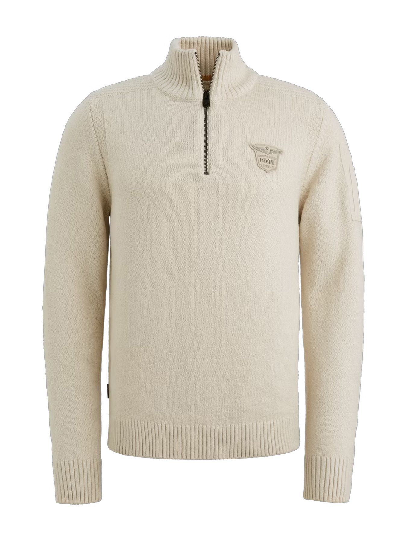 Pme Legend Half zip collar soft blend Bone White Melee 2900156385014