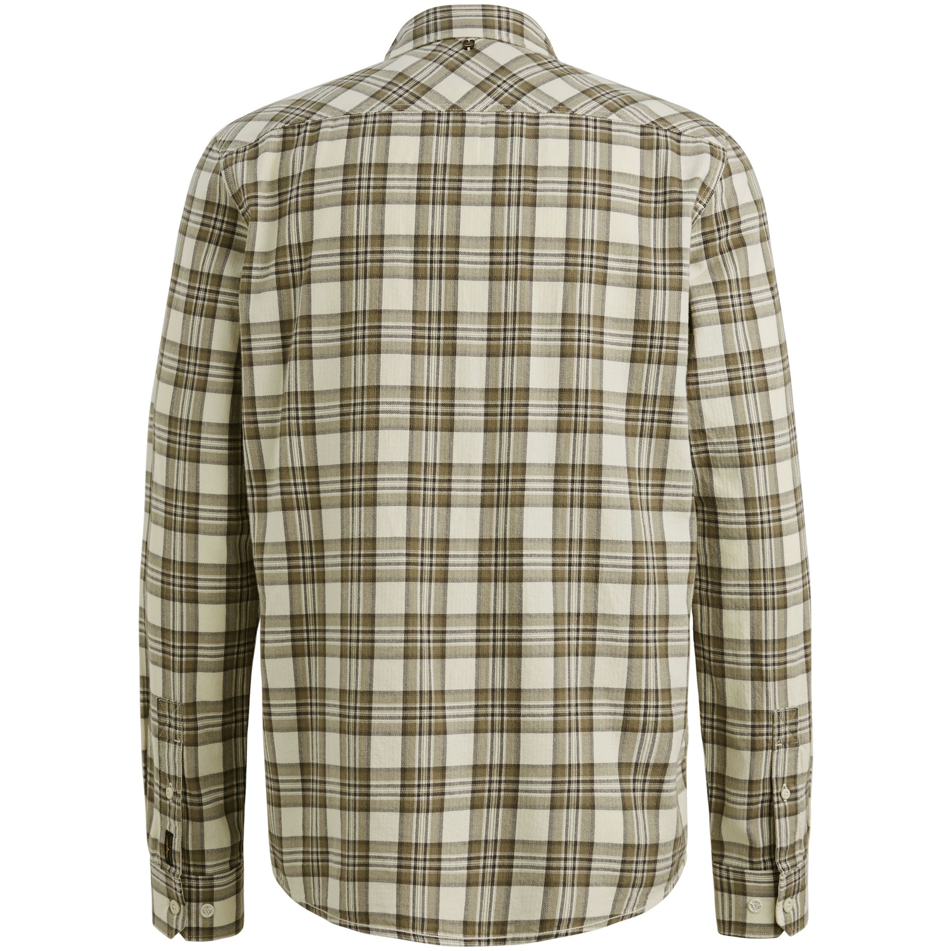 Pme Legend LONG SLEEVE SHIRT Herringbone Yarn Bone White 2900156390018 Pme Legend LONG SLEEVE SHIRT Herringbone Yarn Bone White 2900156390018