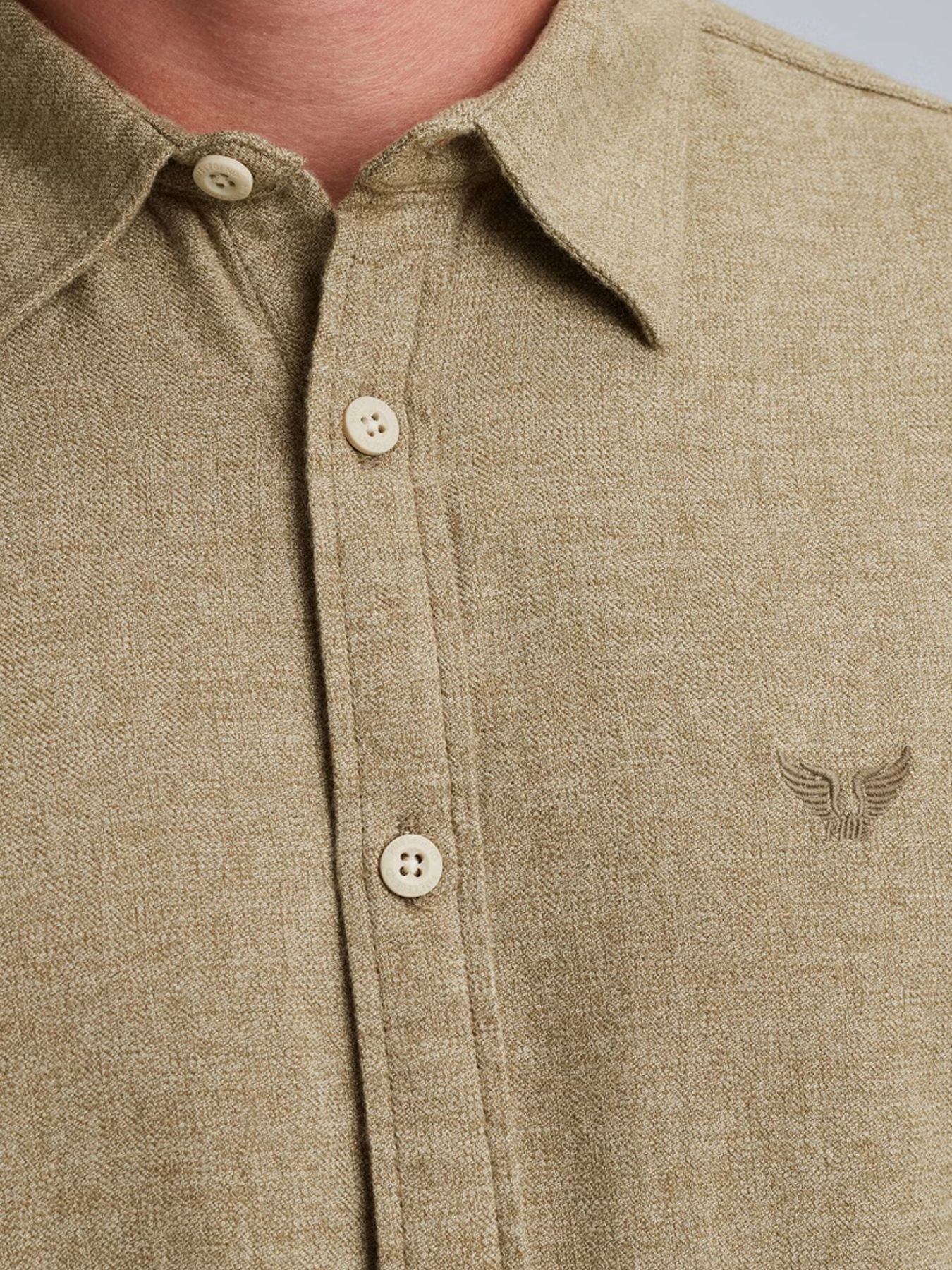 Pme Legend LONG SLEEVE SHIRT YarnDyed Grindle Dusky Green 2900156391046