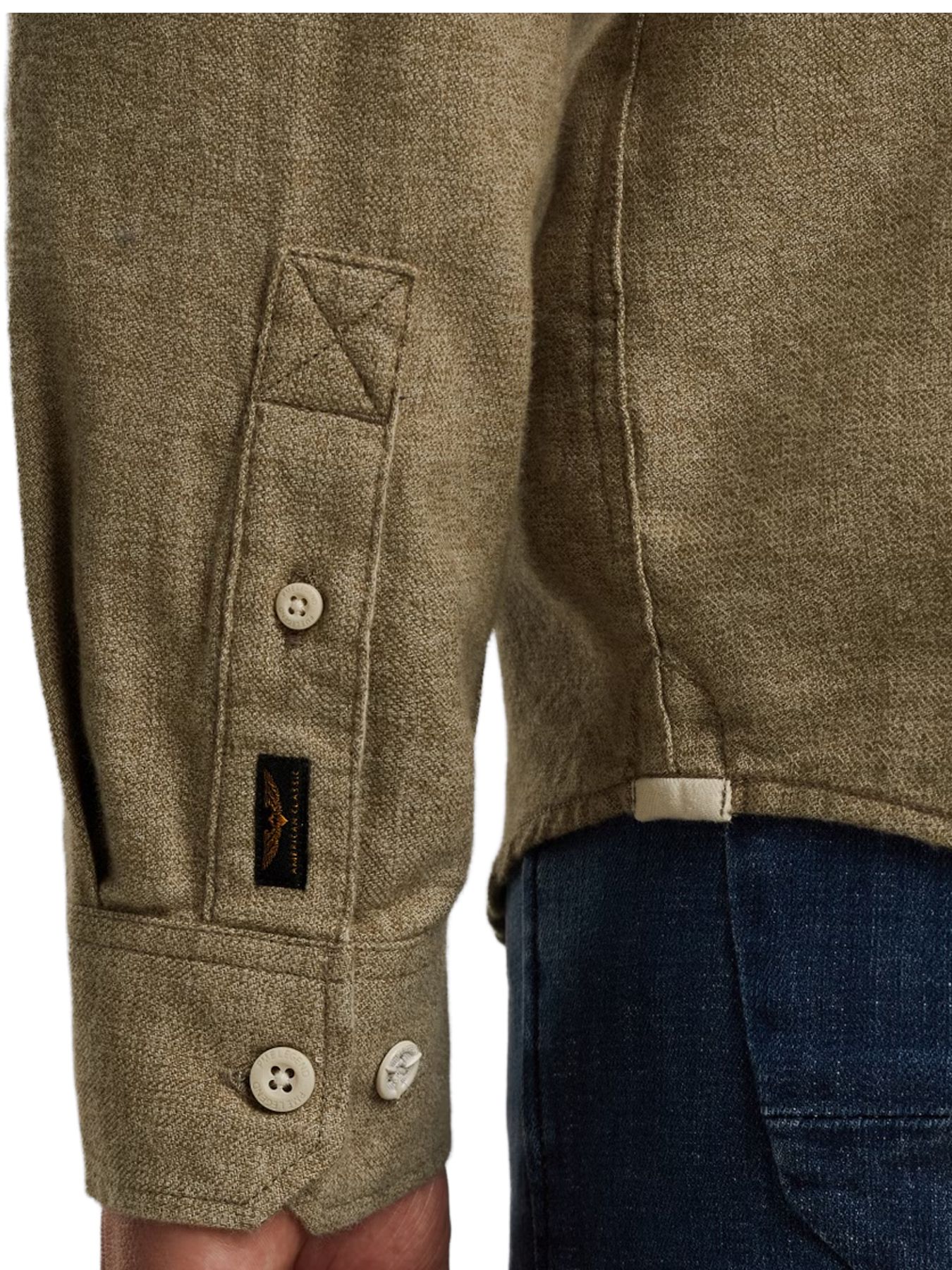 Pme Legend LONG SLEEVE SHIRT YarnDyed Grindle Dusky Green 2900156391046