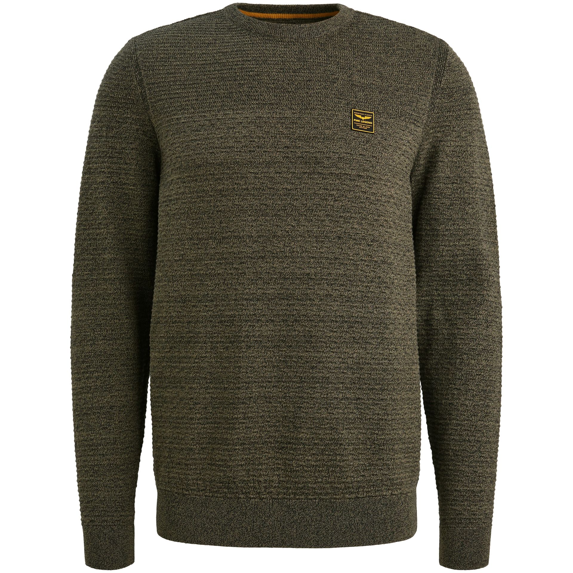 Pme Legend R-neck cotton mouline Dusky Green 2900156394054