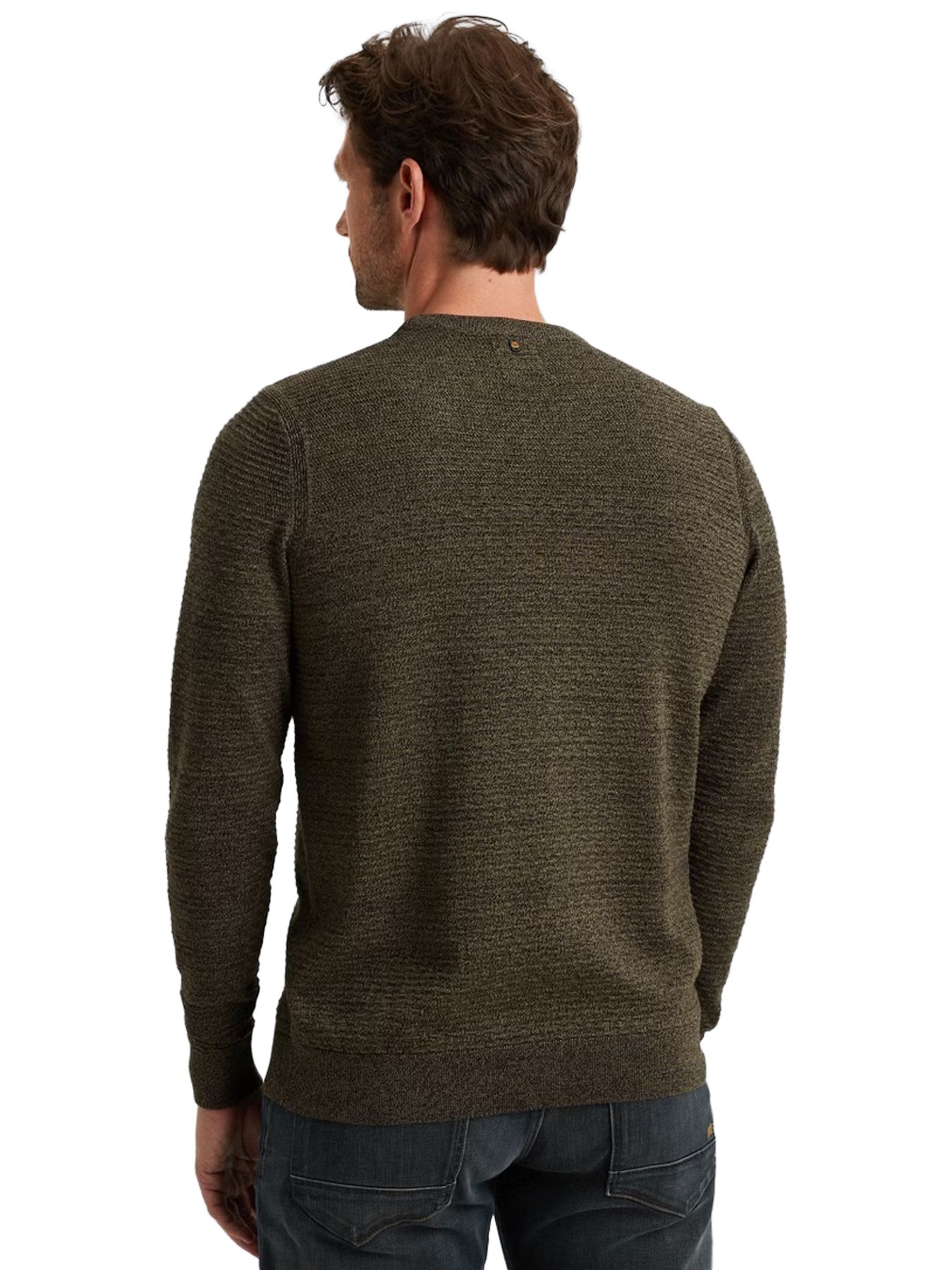 Pme Legend R-neck cotton mouline Dusky Green 2900156394054