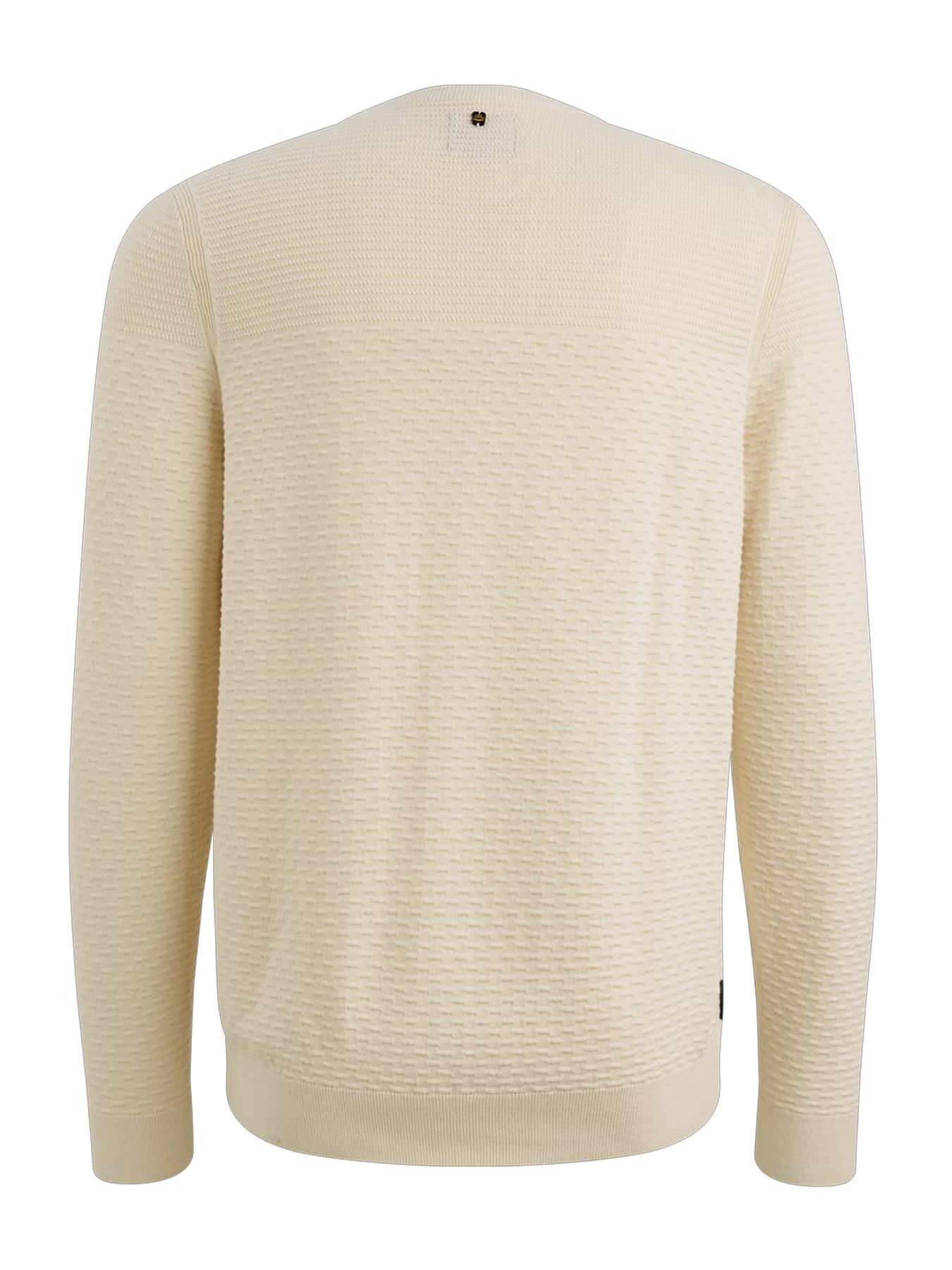 Pme Legend R-neck cotton mouline Bone White 2900156395044 Pme Legend R-neck cotton mouline Bone White 2900156395044