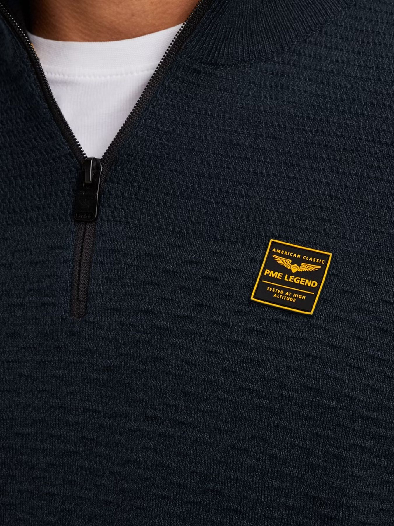 Pme Legend Half zip collar cotton mouline (or Salute 2900156397031