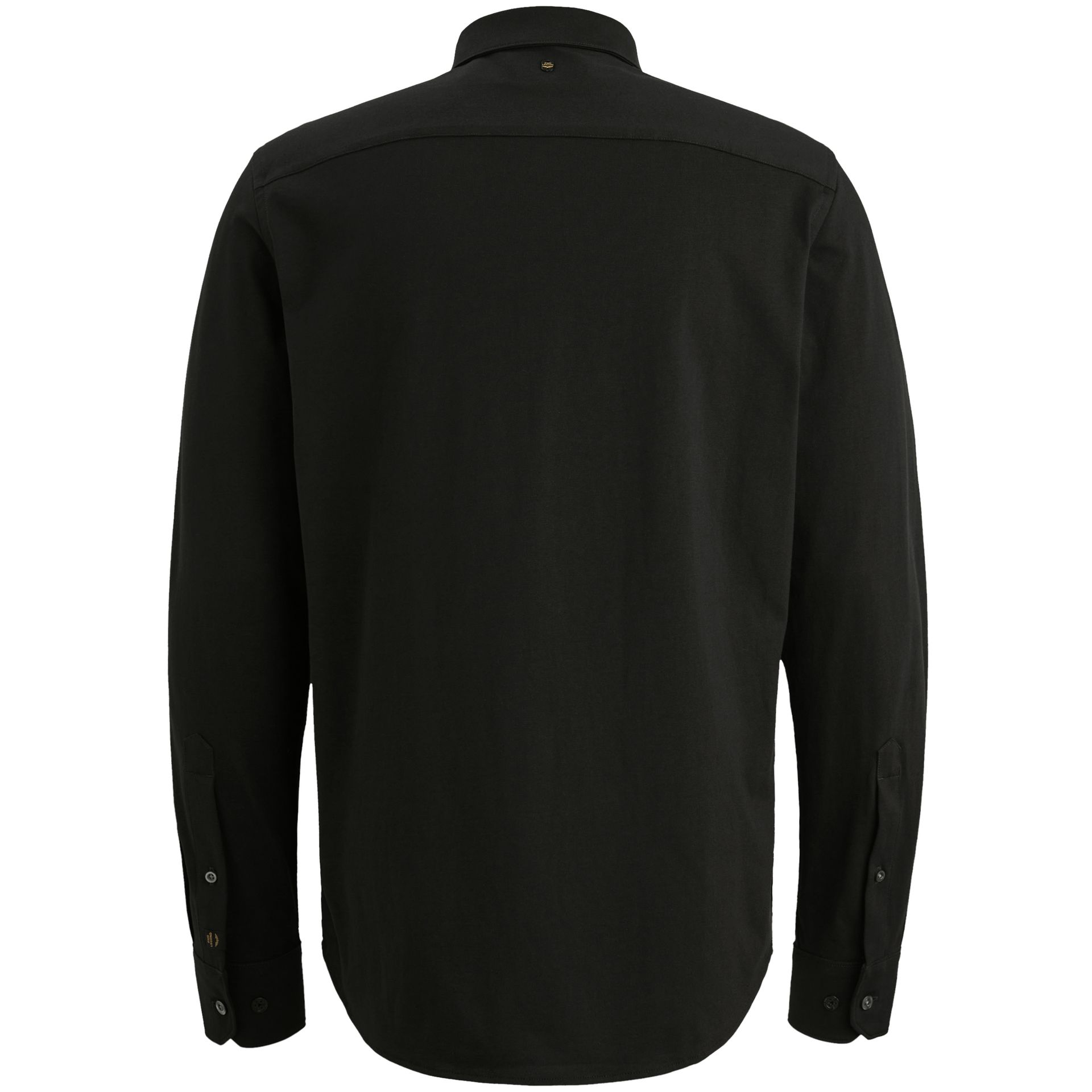 Pme Legend LONG SLEEVE SHIRT Satin Jersey Black 2900156404029