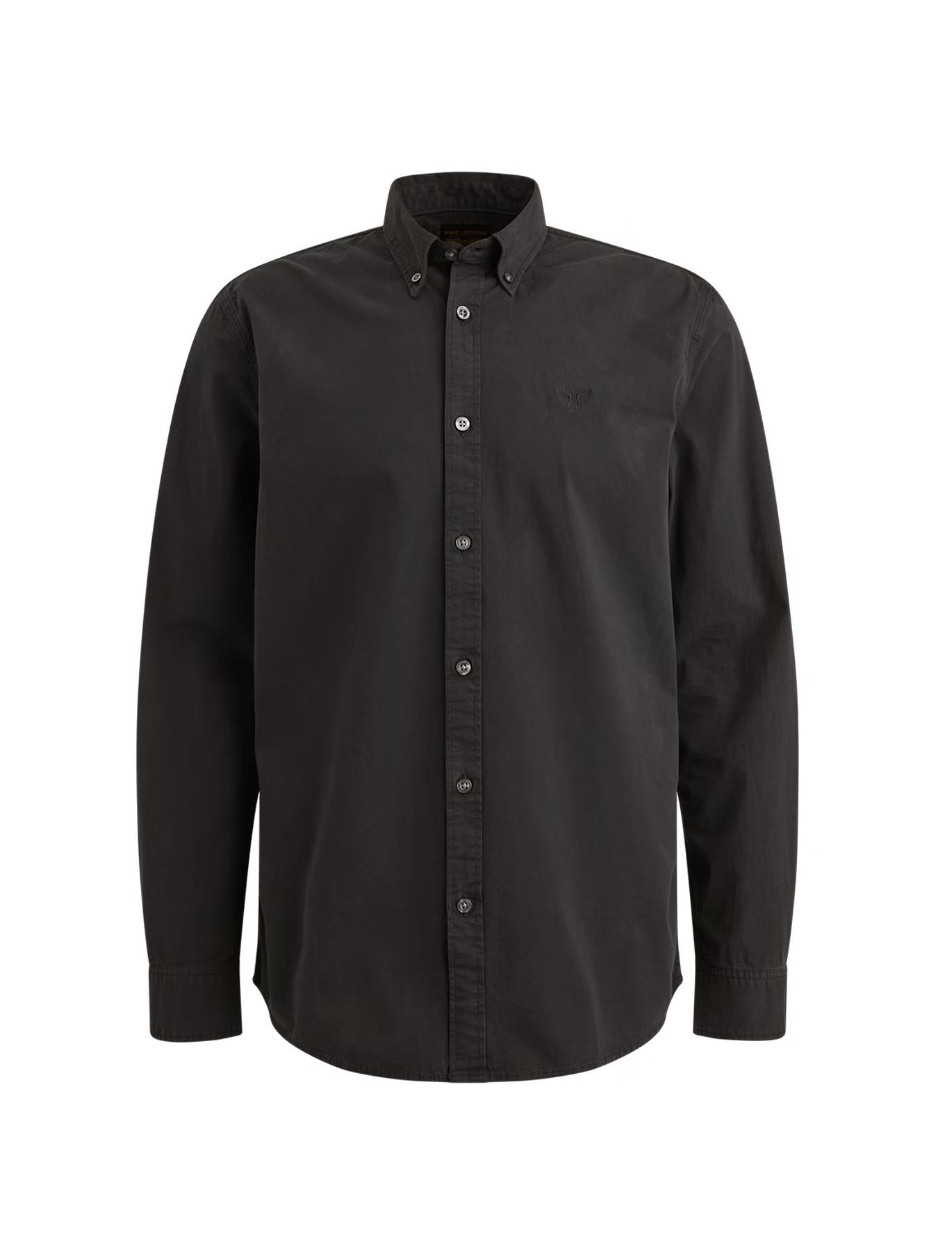 Pme Legend LONG SLEEVE SHIRT Satin Jersey Black 2900156404029