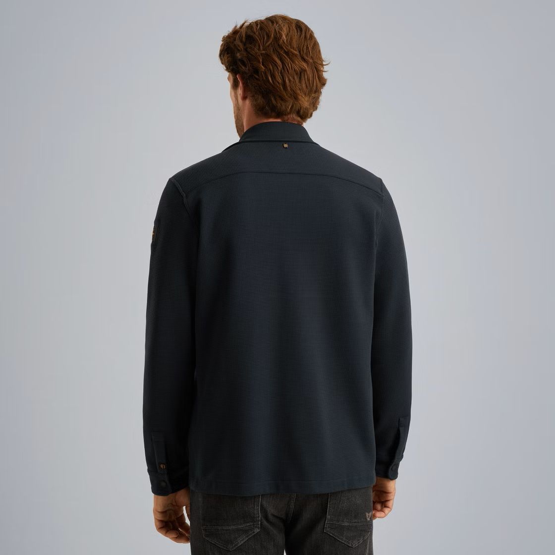 Pme Legend LONG SLEEVE SHIRT Waffle Jersey Carbon 2900156406016