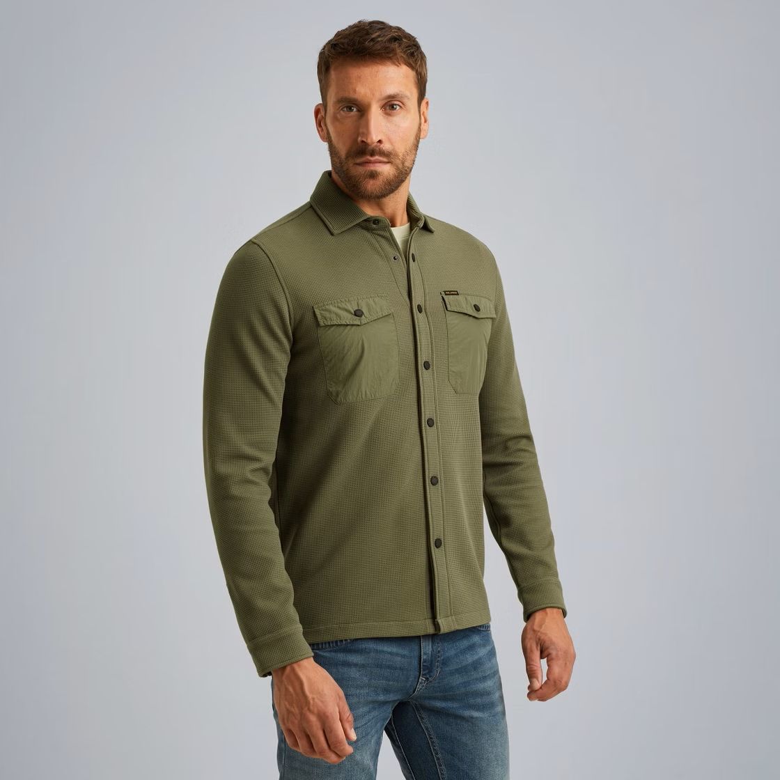 Pme Legend LONG SLEEVE SHIRT Waffle Jersey Four Leaf Clover 2900156407051