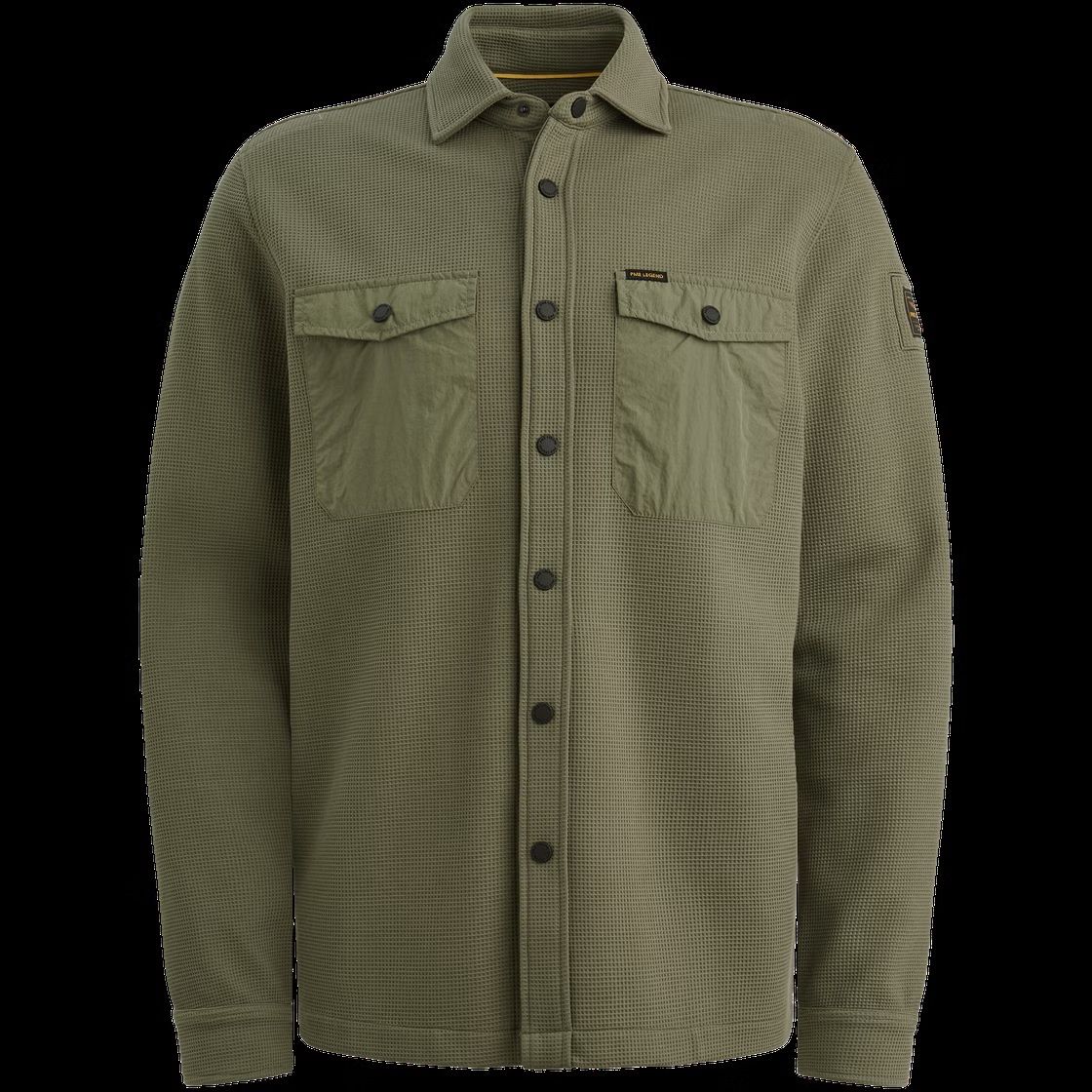 Pme Legend LONG SLEEVE SHIRT Waffle Jersey Four Leaf Clover 2900156407051
