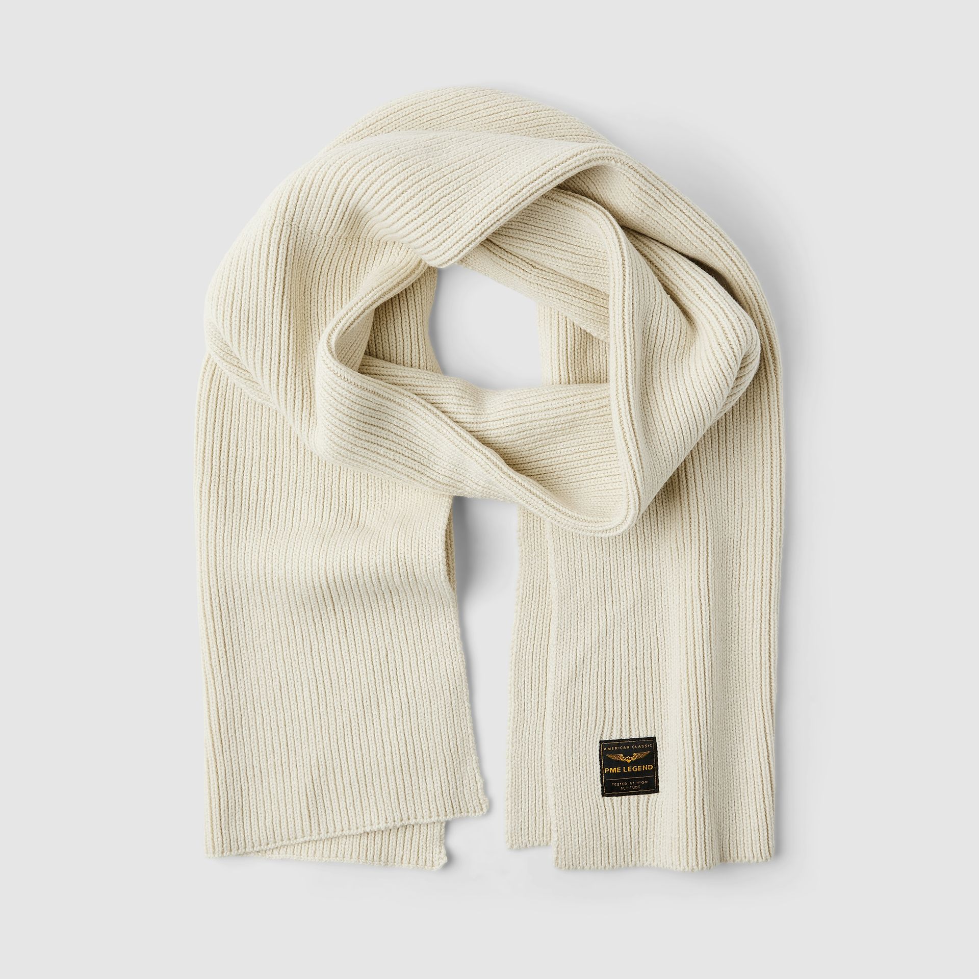 Pme Legend Scarf Basic Bone White 00113235-7013