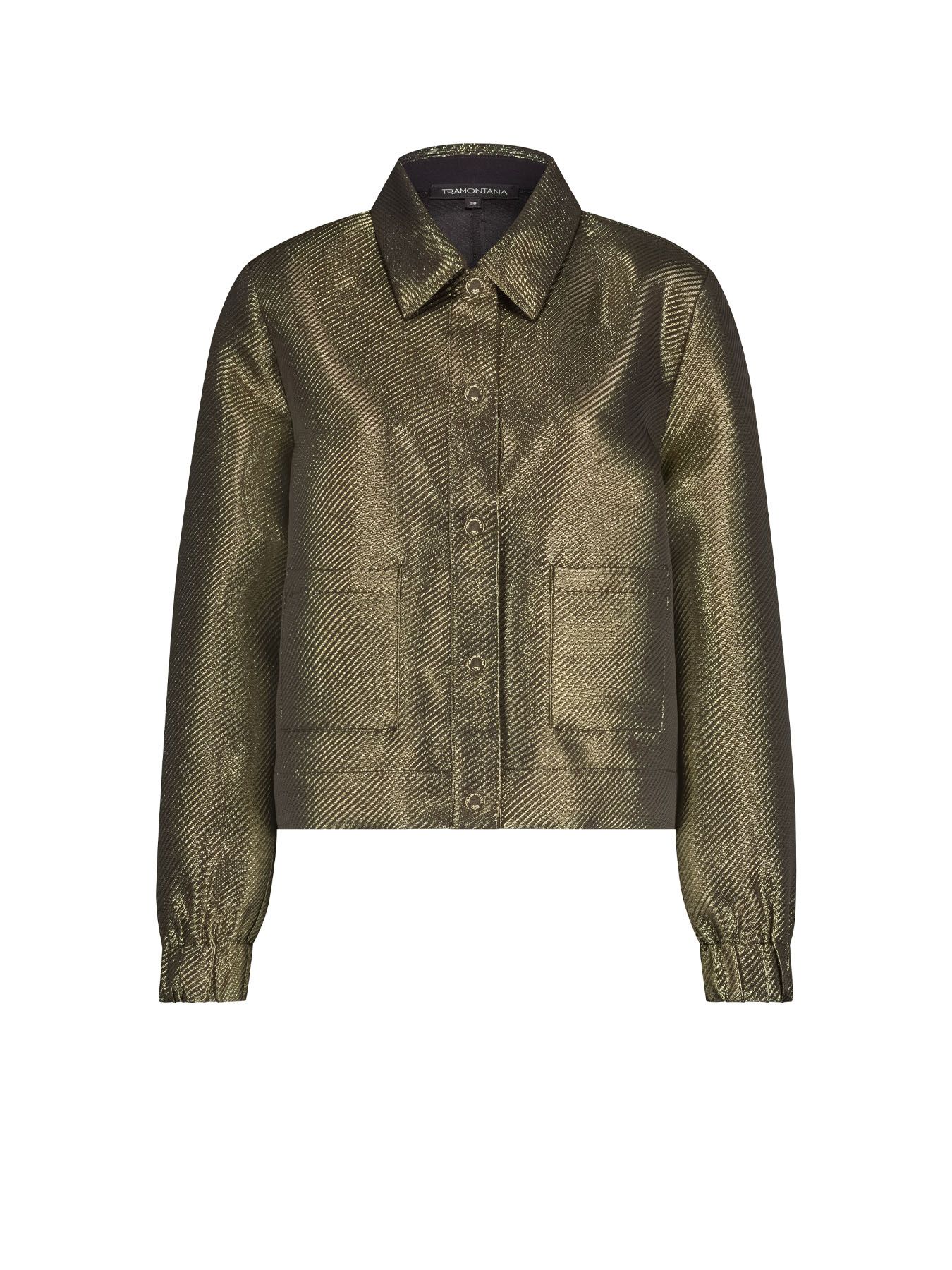 Tramontana Tailored Lurex Jacket Gold 008100 00113242-EKA26012900000033 Tramontana Tailored Lurex Jacket Gold 008100 00113242-EKA26012900000033