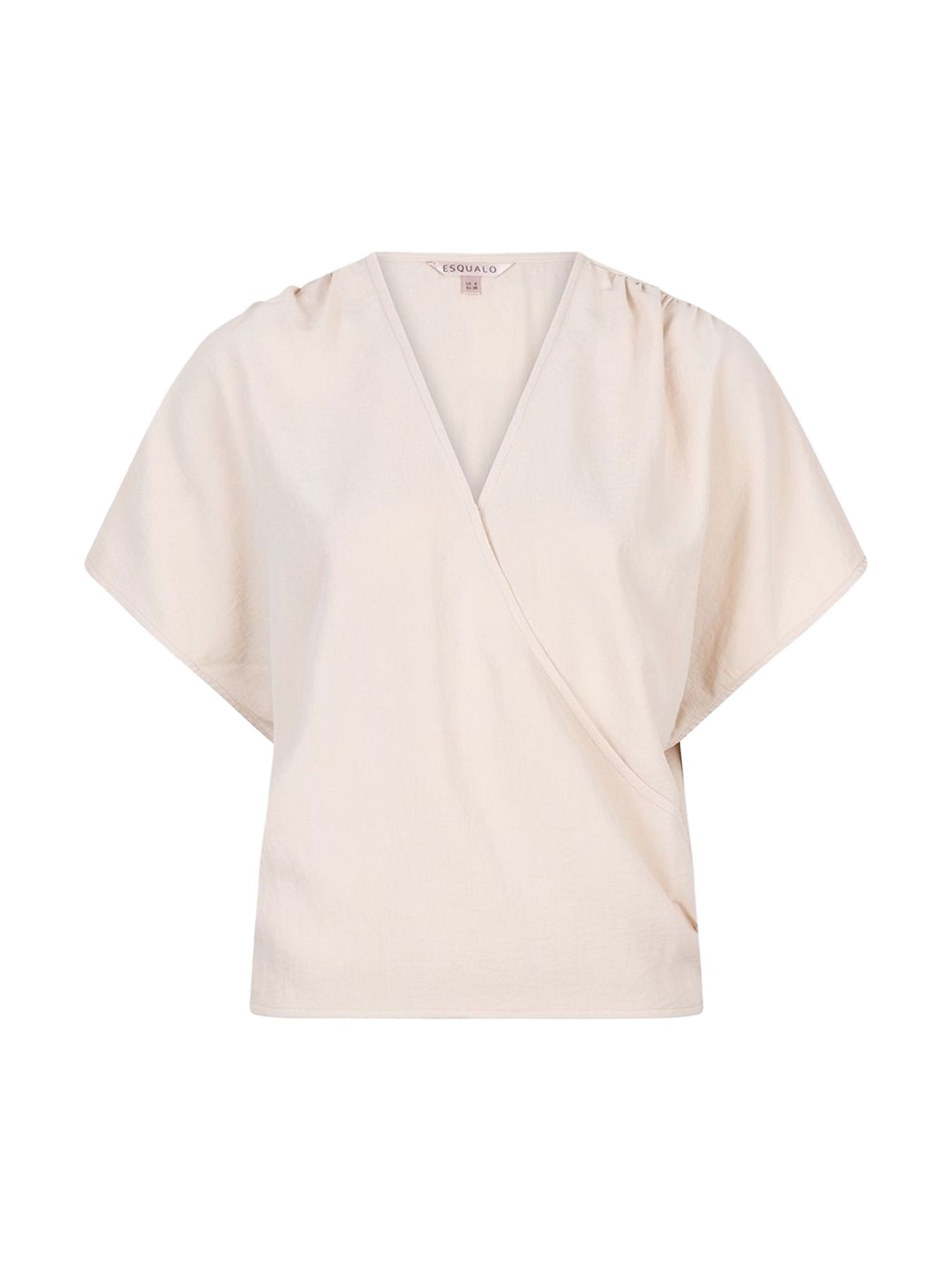 Esqualo Top overlap crinkle 000 black 2900156442120