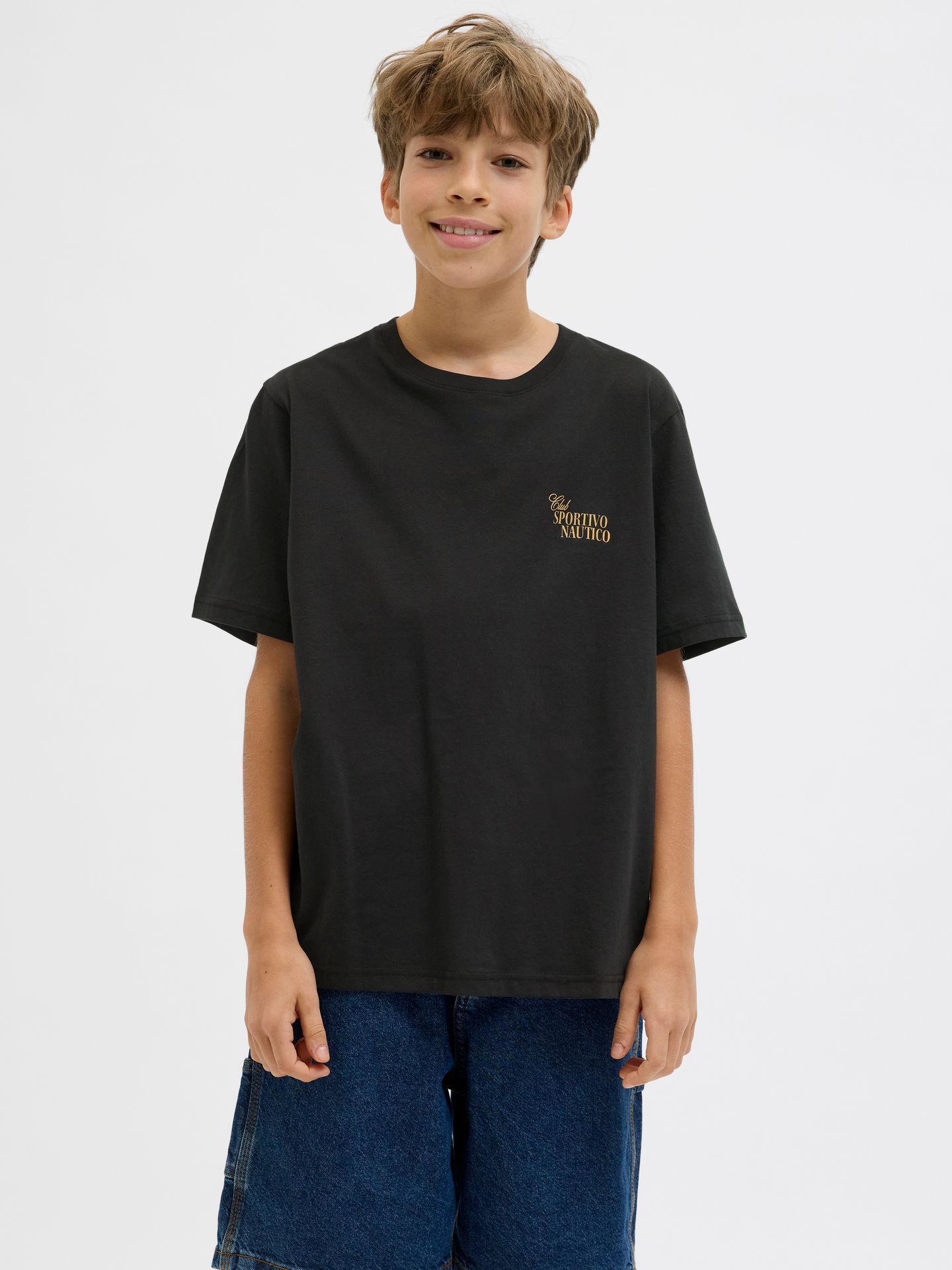 Jack & Jones JORHYDRA CUTOUT TEE SS CREW NECK JN Black 2900156453041