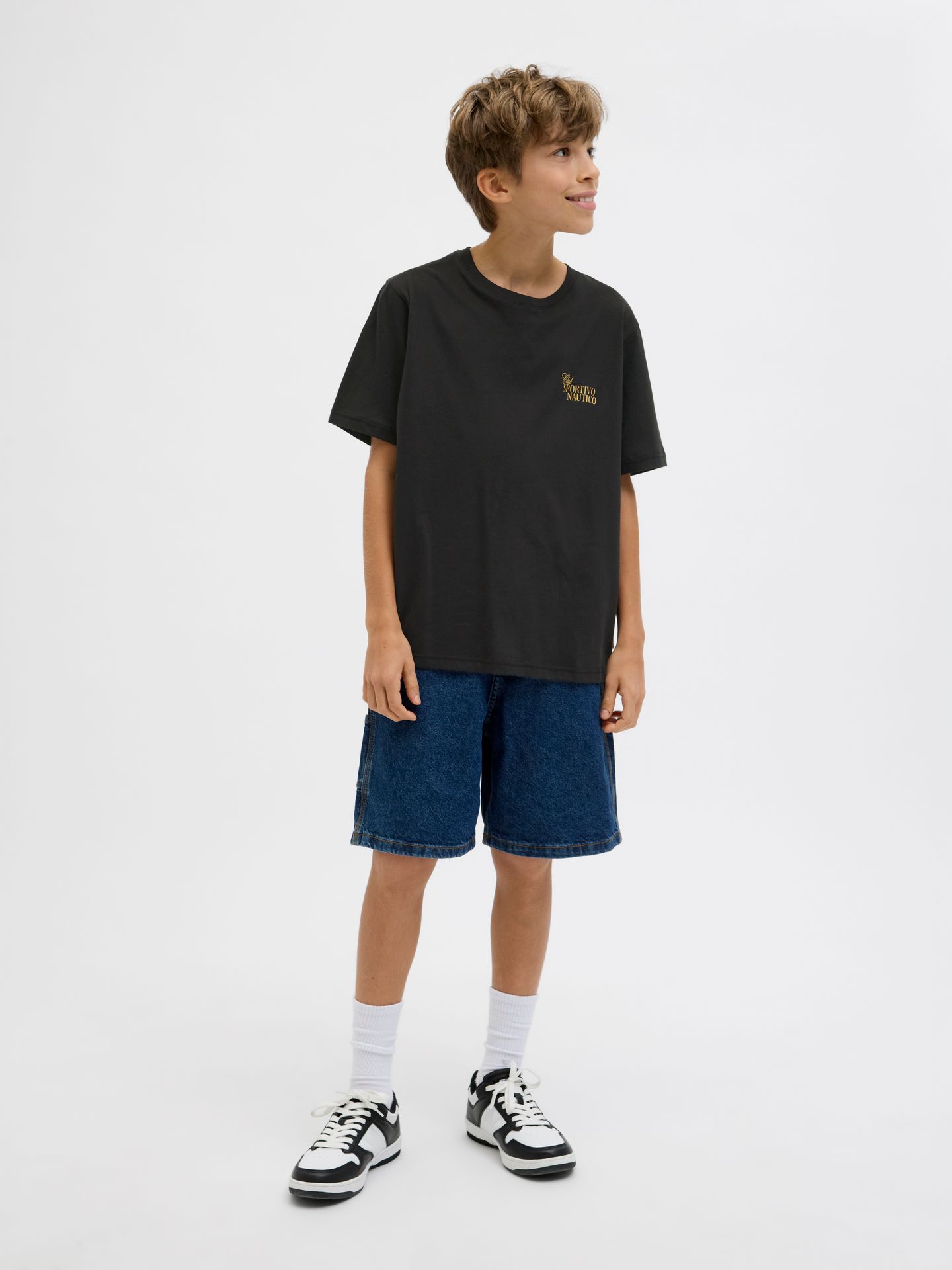 Jack & Jones JORHYDRA CUTOUT TEE SS CREW NECK JN Black 2900156453041