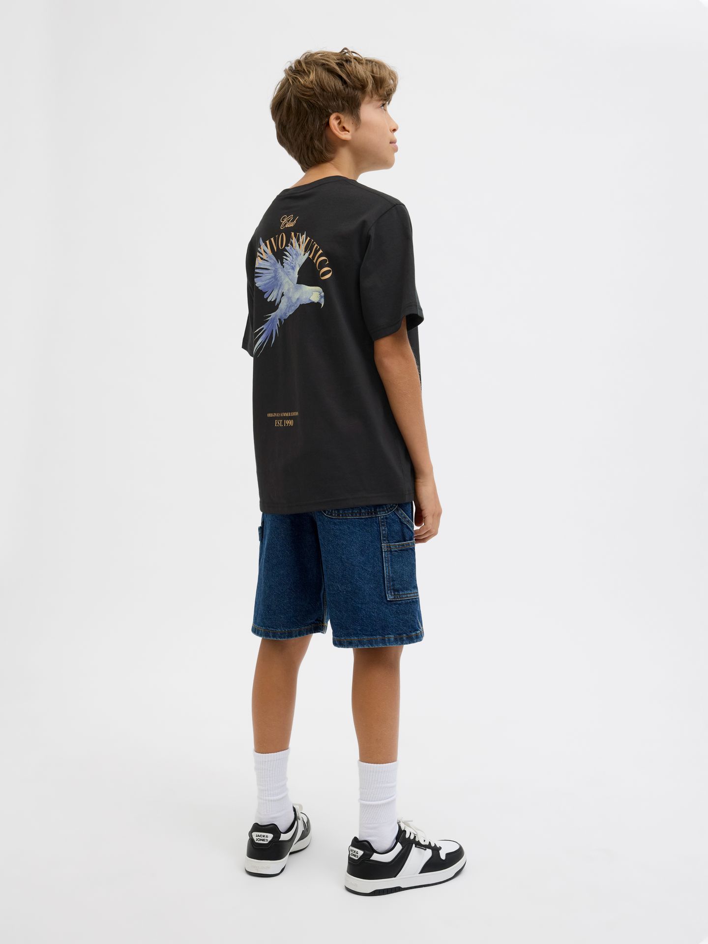 Jack & Jones JORHYDRA CUTOUT TEE SS CREW NECK JN Black 2900156453041