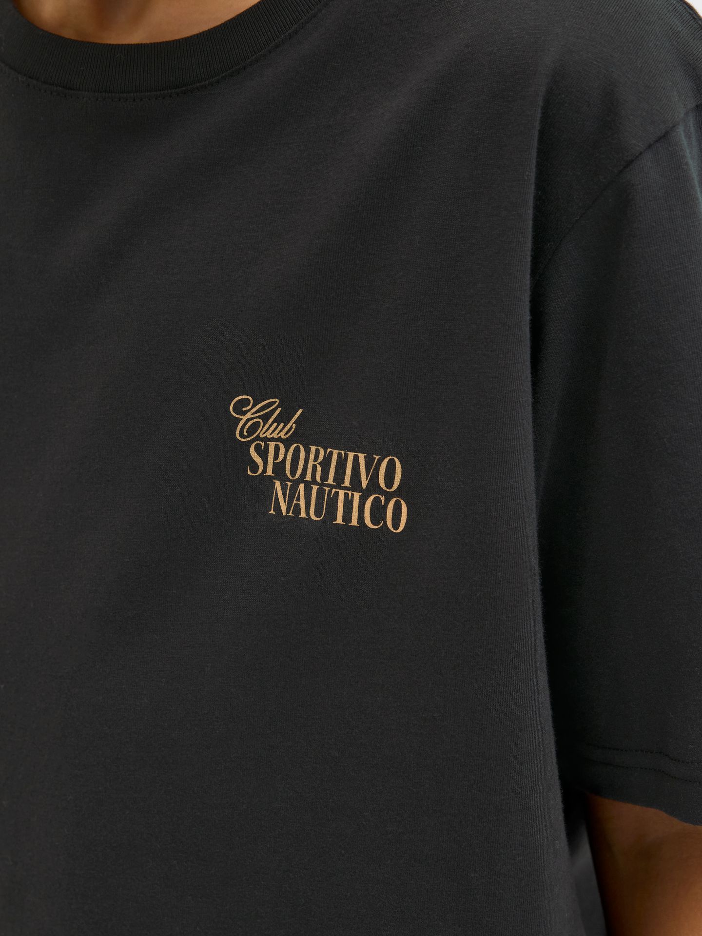 Jack & Jones JORHYDRA CUTOUT TEE SS CREW NECK JN Black 2900156453041