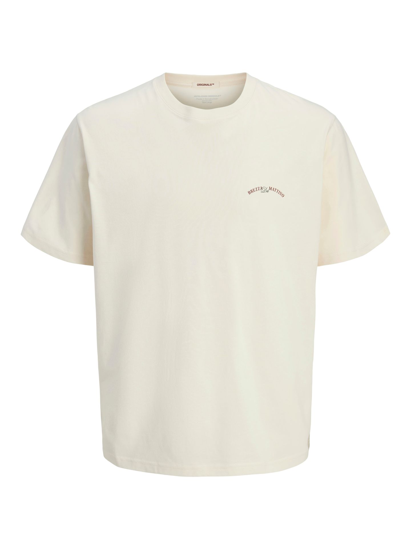 Jack & Jones JORHYDRA CUTOUT TEE SS CREW NECK JN Antique White 2900156452020