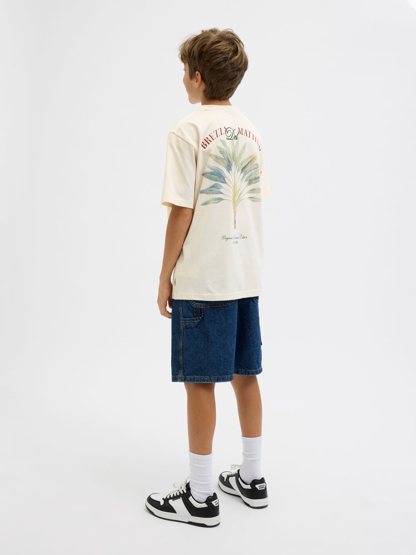 Jack & Jones JORHYDRA CUTOUT TEE SS CREW NECK JN Antique White 2900156452044