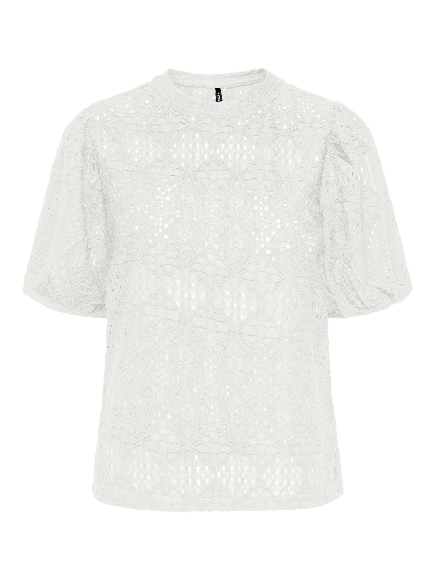 Only ONLLUZ S/S PUFF SLEEVE TOP JRS Cloud Dancer 2900156468045