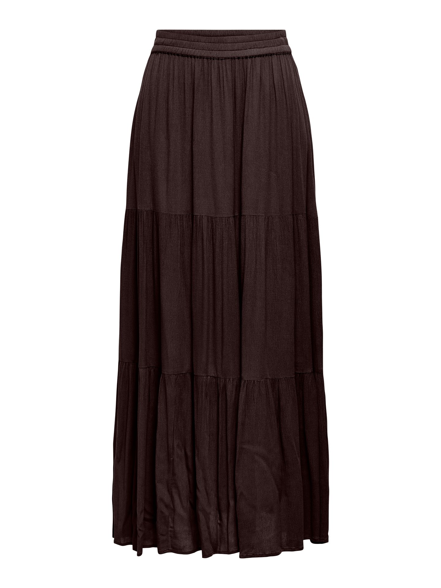 Only ONLMIKKA LIFE LONG SKIRT WVN NOOS Black Coffee 2900166289029