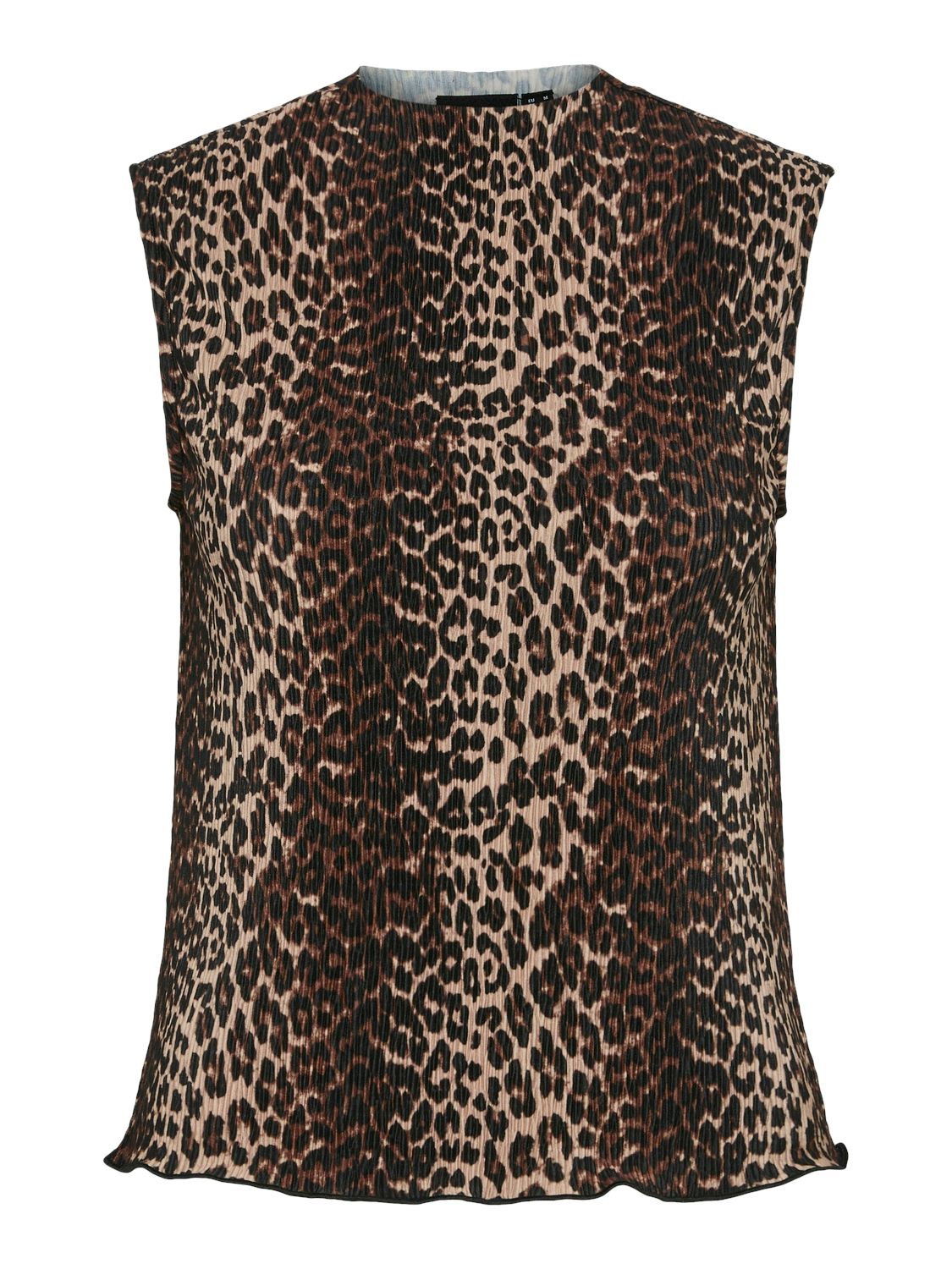 Pieces PCFLORA SL TOP JRS BC Black/Leo 00113275-EKA26011400000130