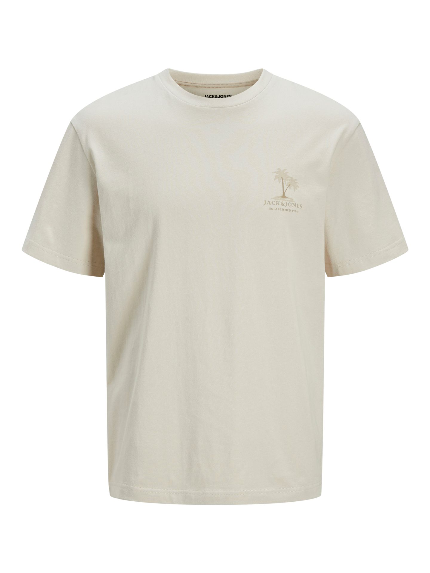 Jack & Jones JJSUMMER VIBES TEE SS CREW NECK LN Moonbeam 2900156482034
