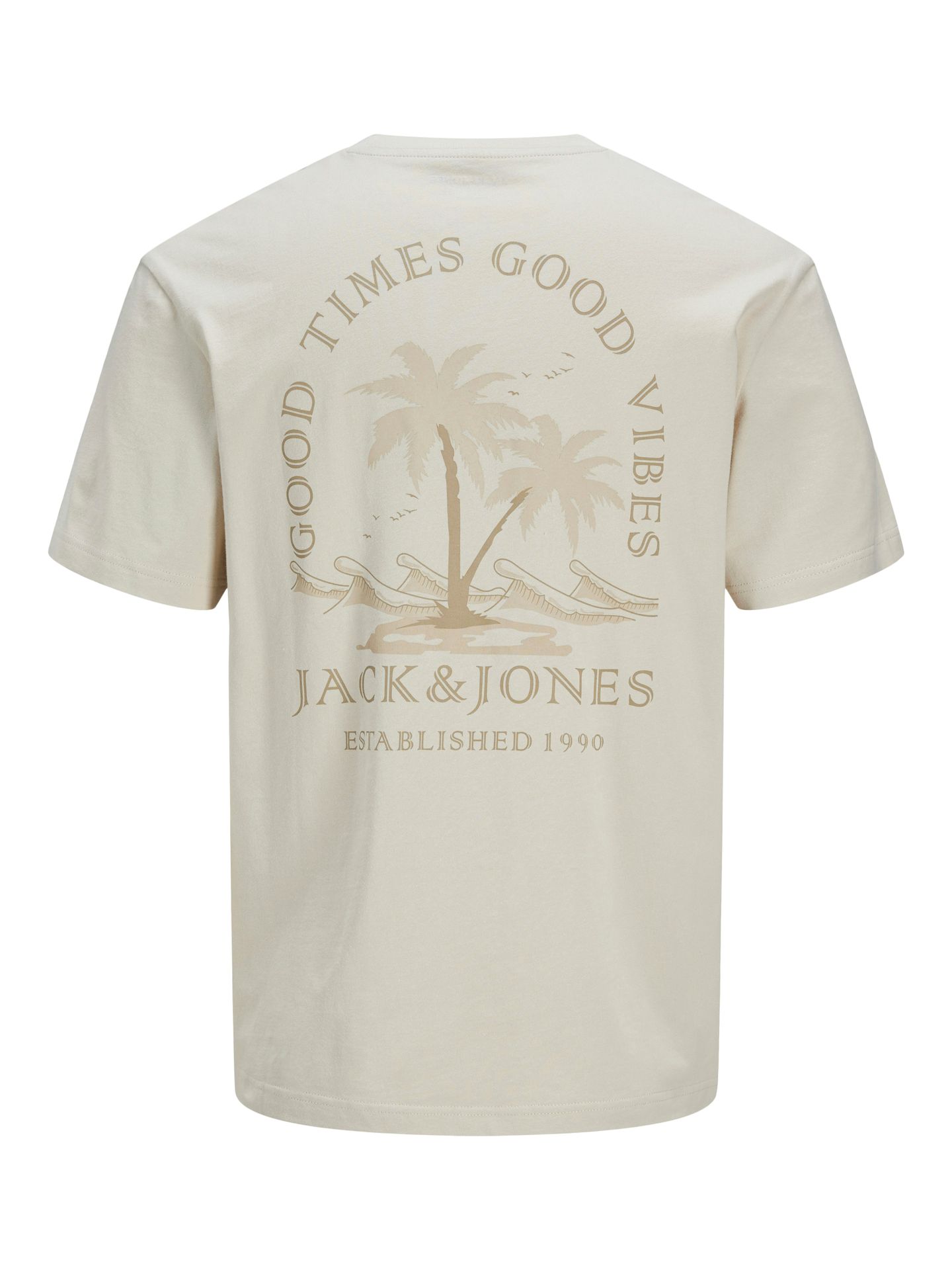 Jack & Jones JJSUMMER VIBES TEE SS CREW NECK LN Moonbeam 2900156482041